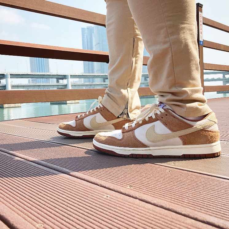Nike Dunk Low Pro Premium Medium Curry 착용 스타일