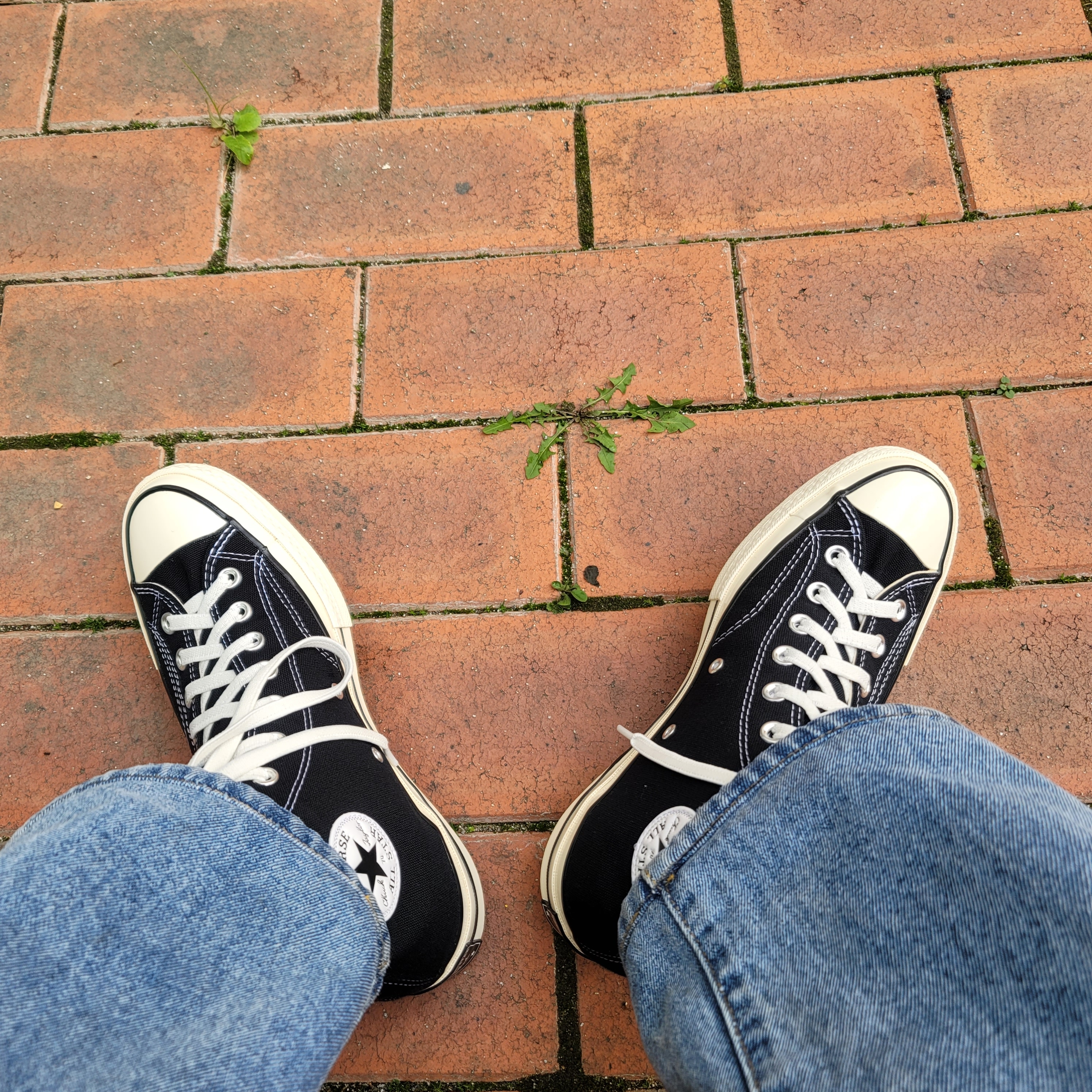 Converse Chuck 70 Hi Black 착용 스타일