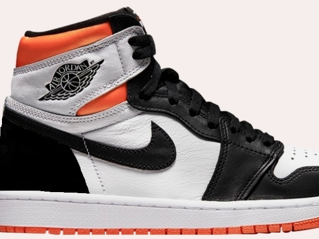 Jordan 1 Retro High OG Electro Orange 착용 스타일 - 3