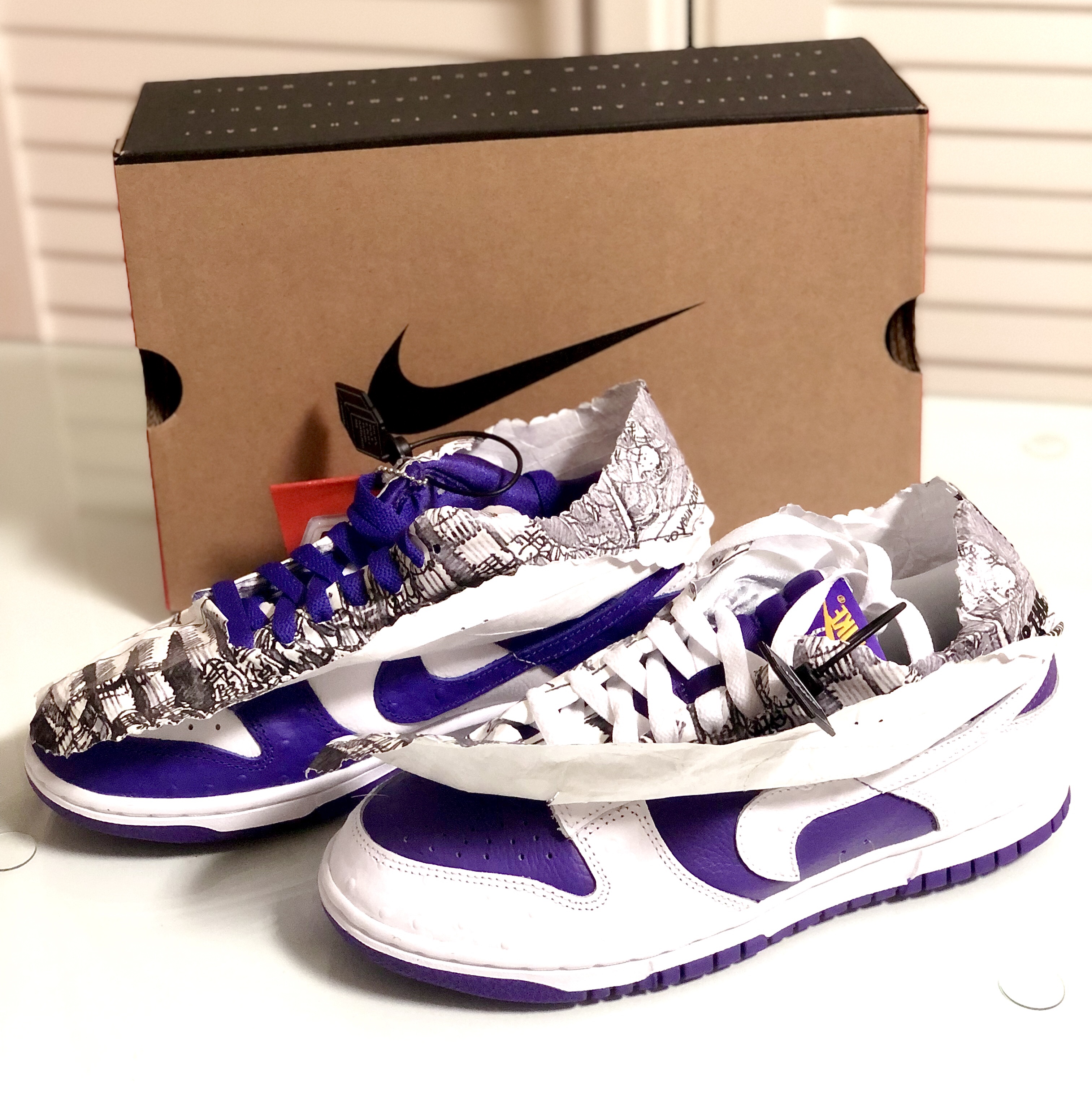 (W) Nike Dunk Low SE Flip 착용 스타일