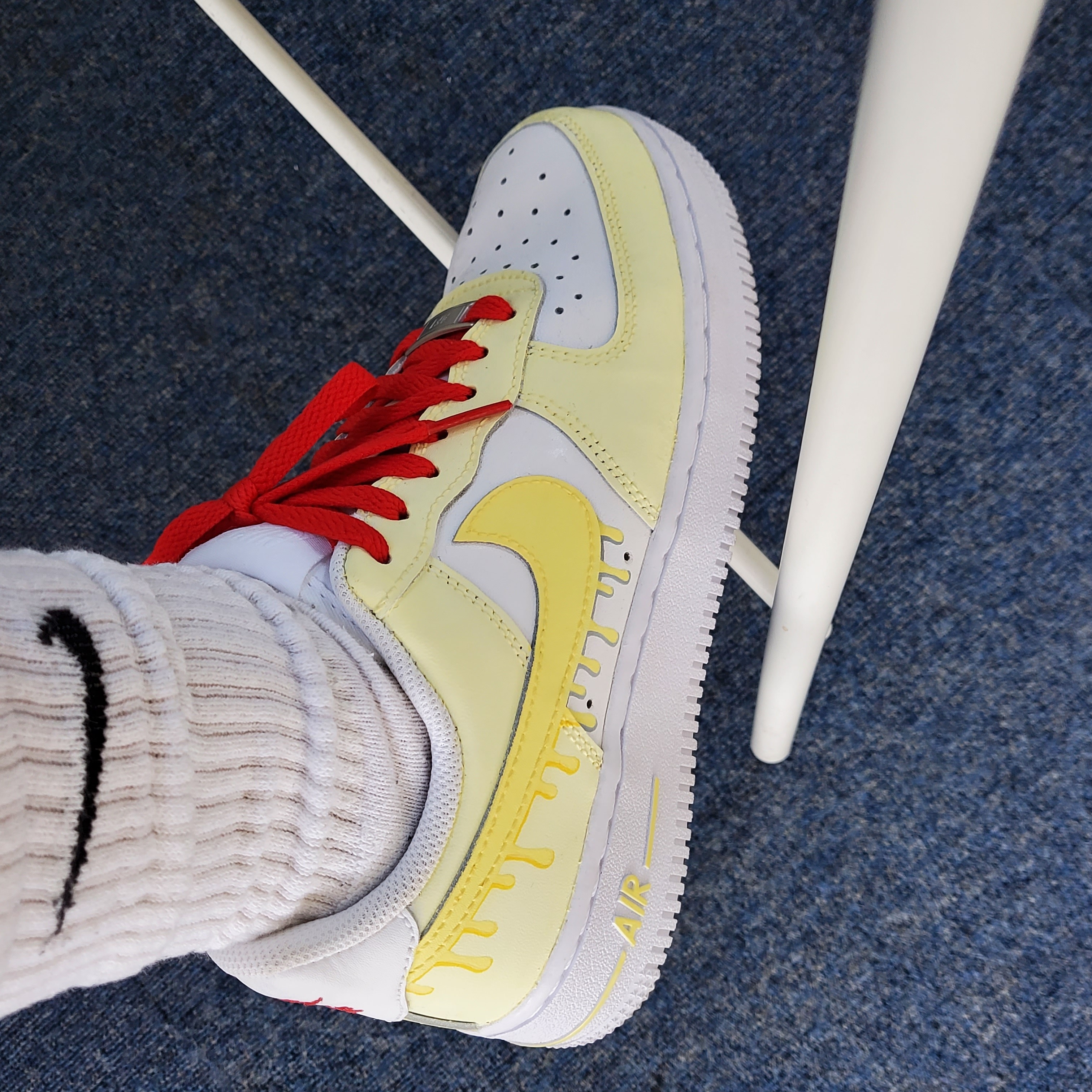 (W) Nike Air Force 1 '07 Low White 착용 스타일 - 1