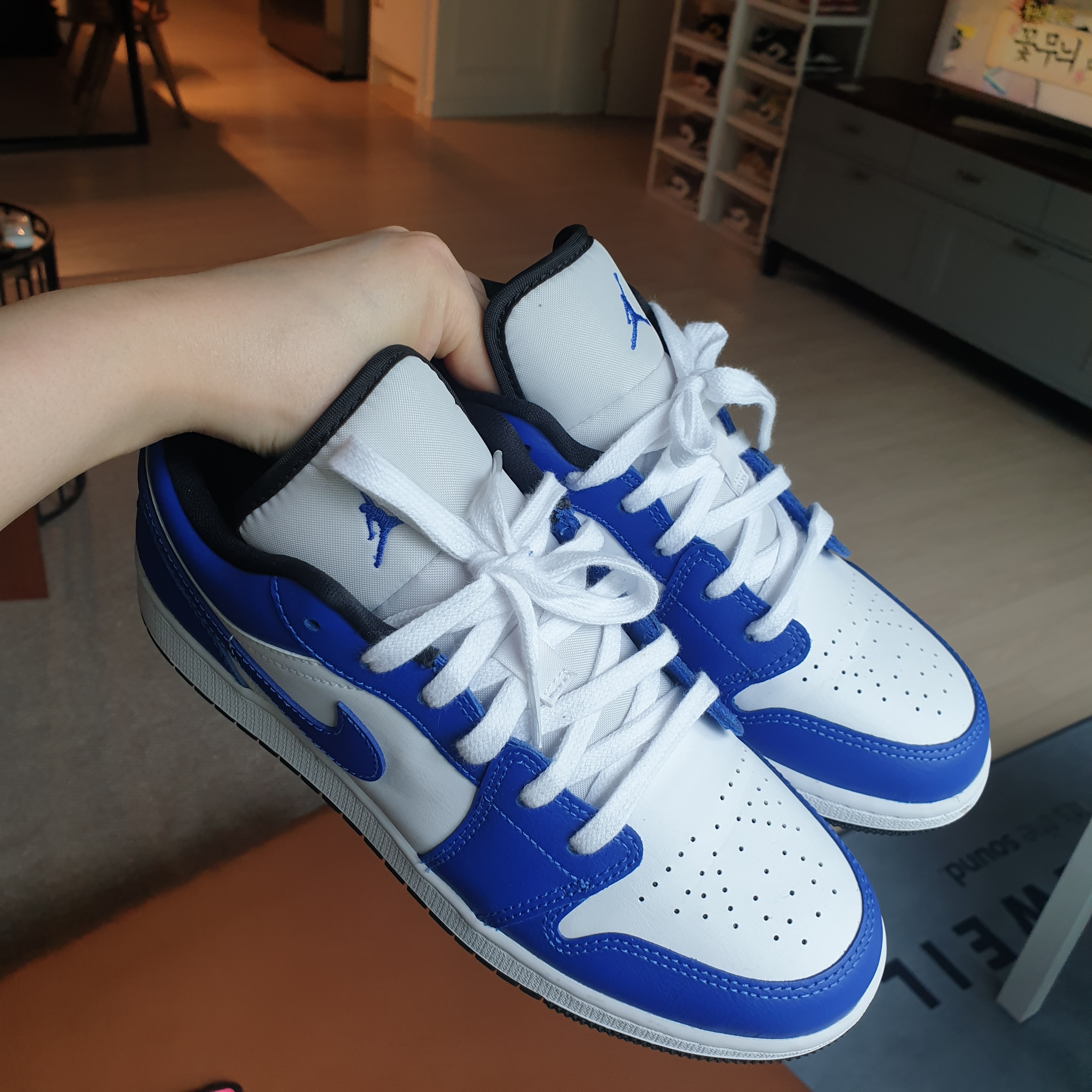 (GS) Jordan 1 Low Game Royal 착용 스타일 - 5