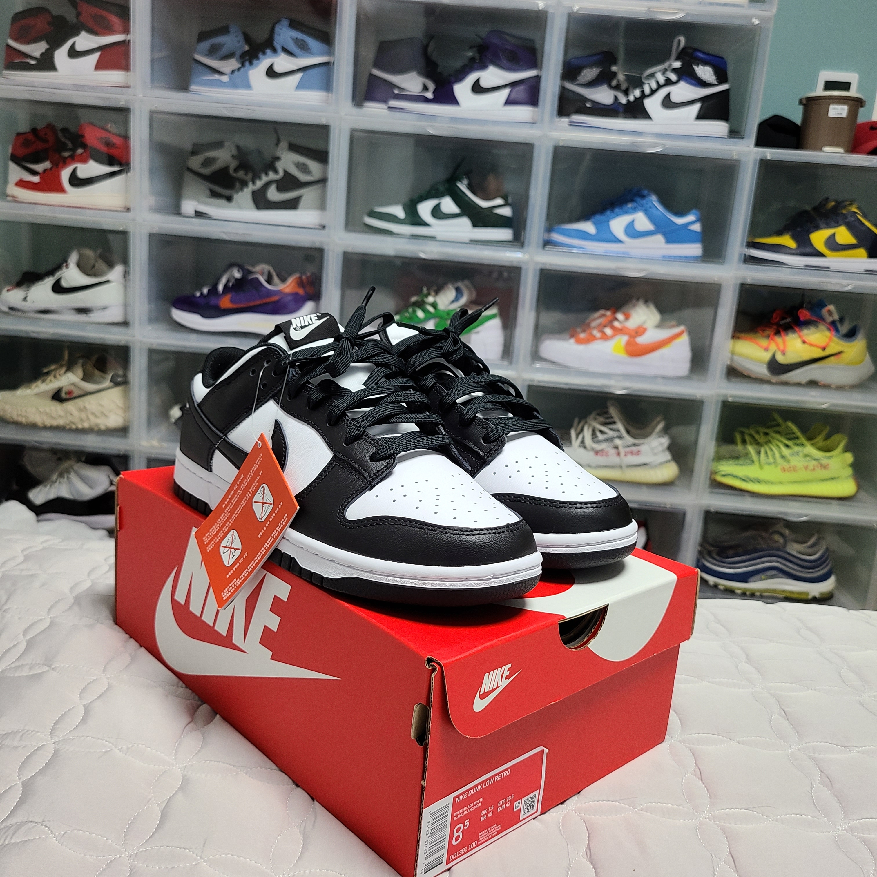 Nike Dunk Low Retro Black 착용 스타일