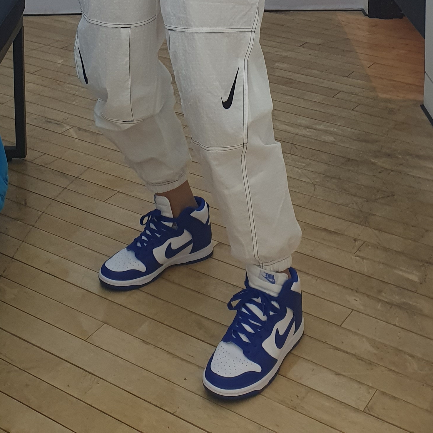 Nike Dunk High Retro Game Royal 착용 스타일
