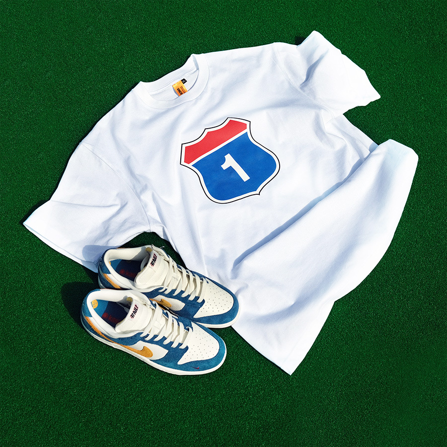 Nike x Kasina Dunk Low 80's Bus 착용 스타일 - 3