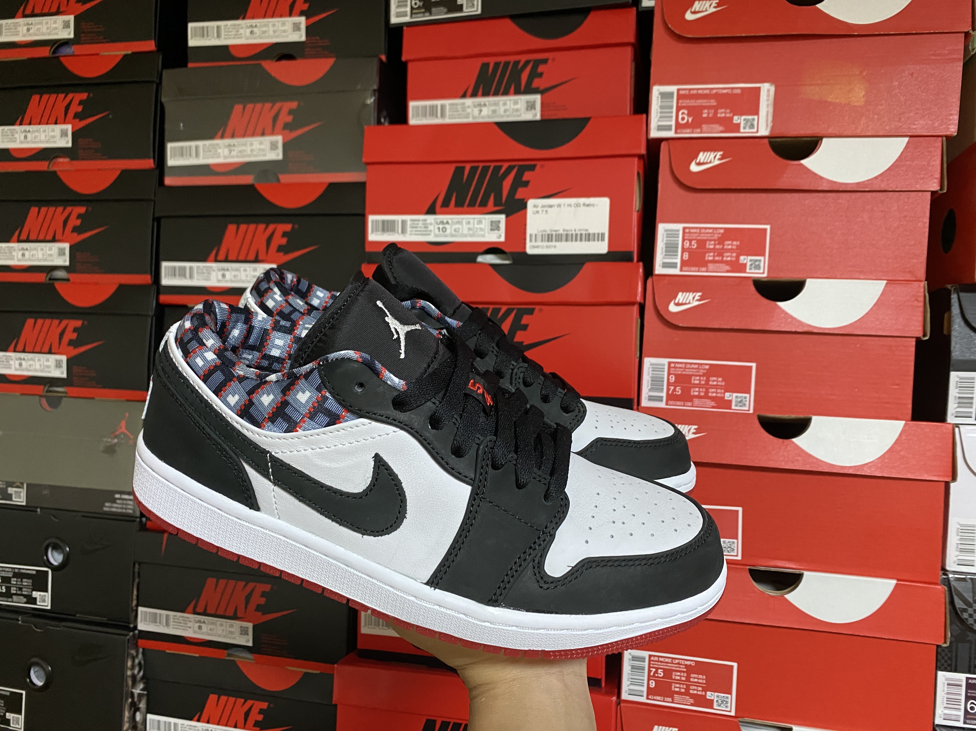 Jordan 1 Low Quai 54 2021 착용 스타일 - 2