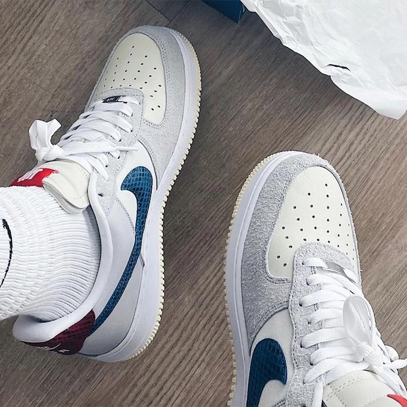 Nike x Undefeated Air Force 1 Low SP 5 On It 착용 스타일 - 3