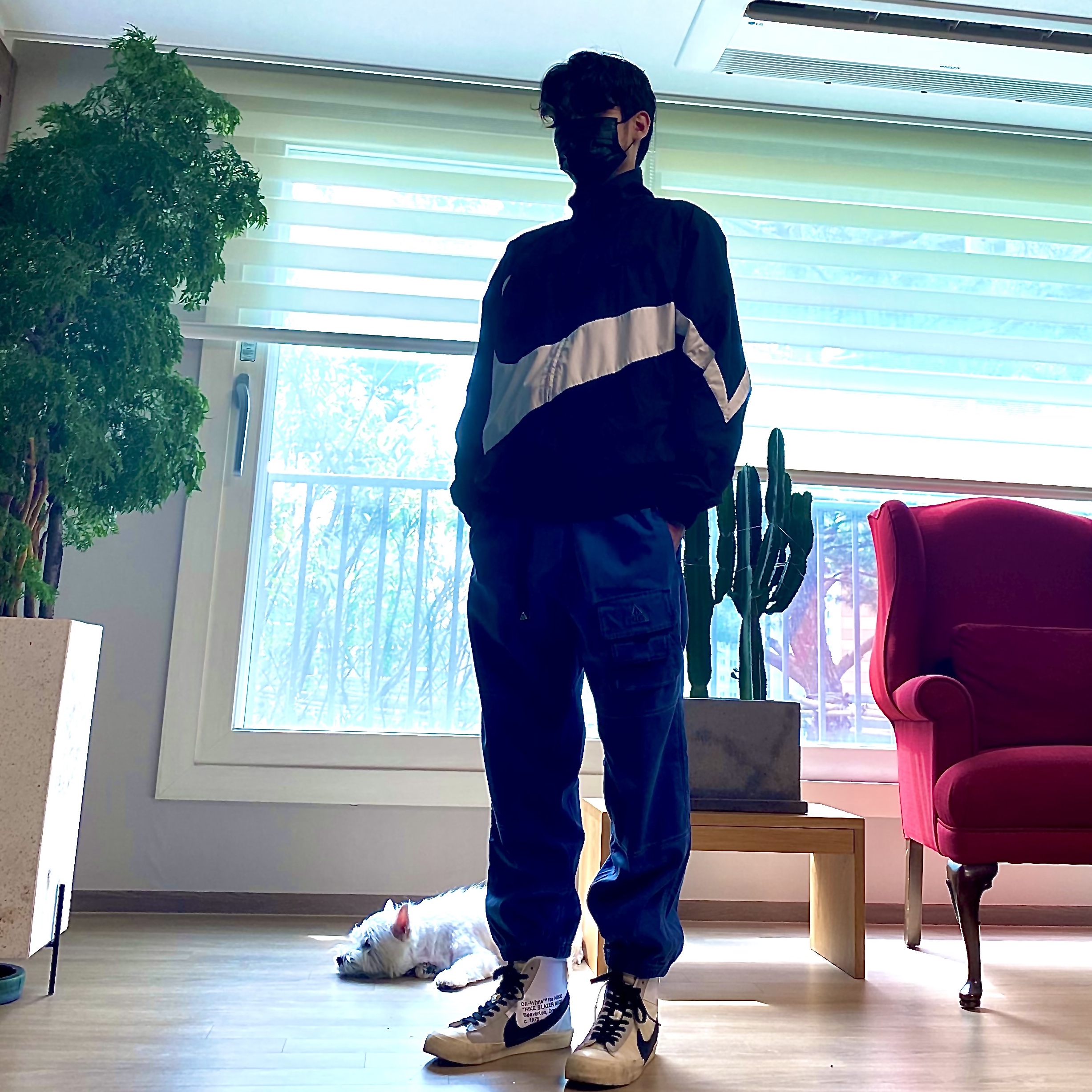 Nike x Off-White Blazer Mid White OG The Ten 착용 스타일