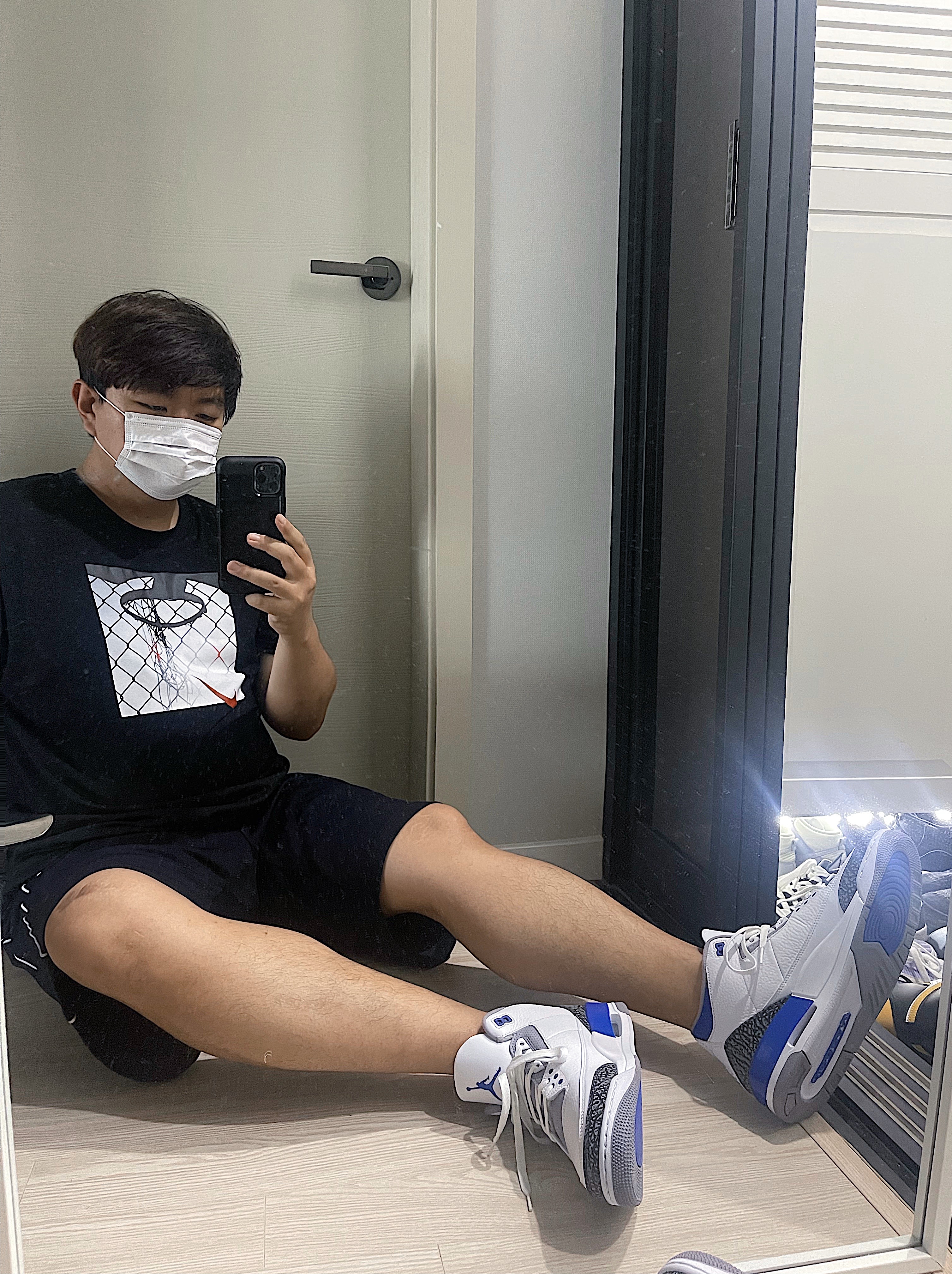 Jordan 3 Retro Racer Blue 착용 스타일