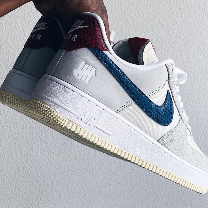 Nike x Undefeated Air Force 1 Low SP 5 On It 착용 스타일 - 2