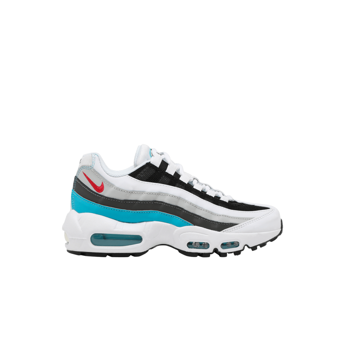 (GS) 나이키 에어맥스 95 리크래프트 화이트 클로린 블루((GS) Nike Air Max 95 Recraft White Chlorine Blue) - 1