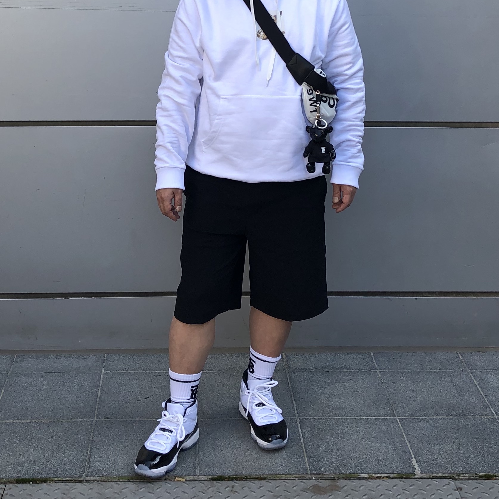 Jordan 11 Retro Concord 2018 착용 스타일