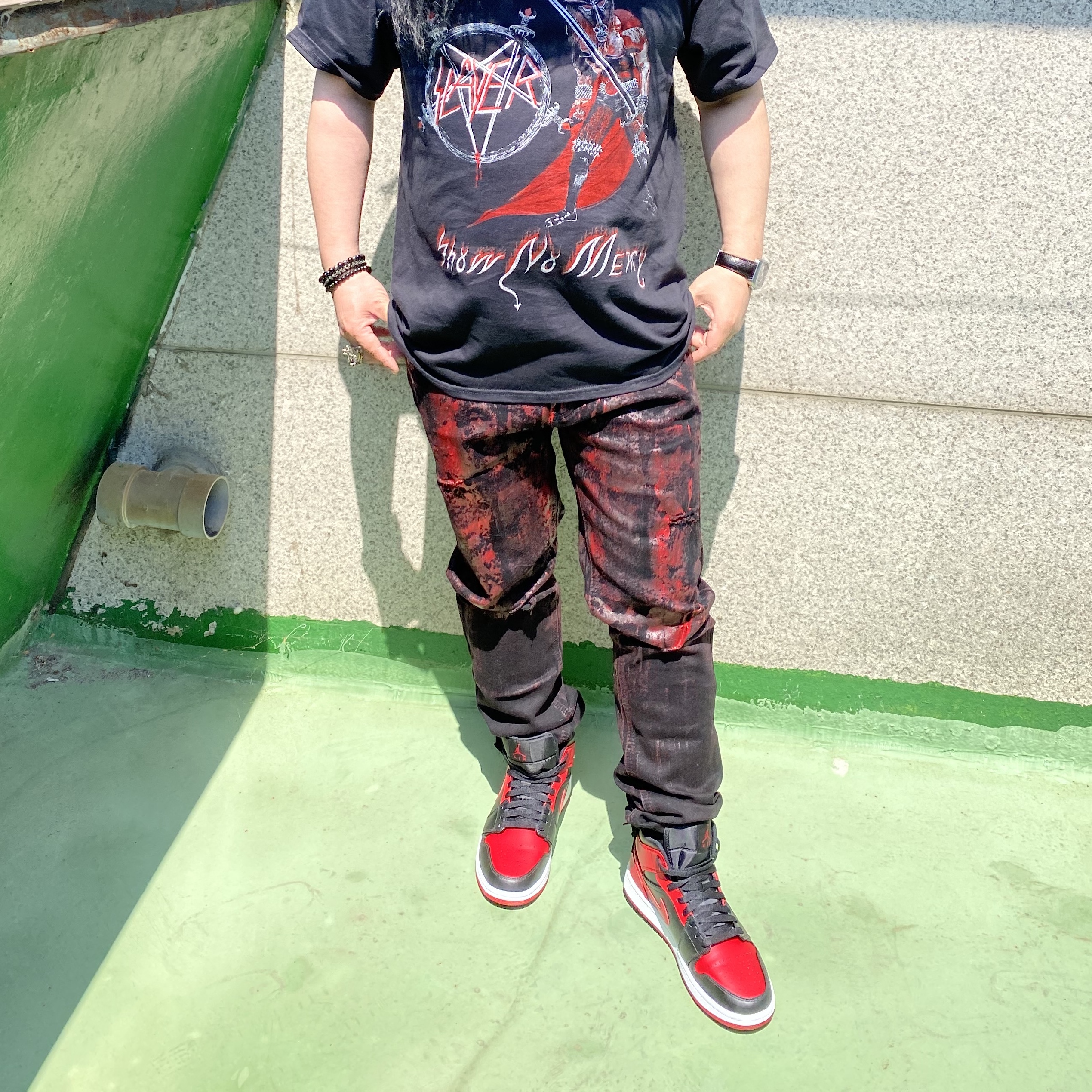 Jordan 1 Mid Bred Banned 2020 착용 스타일