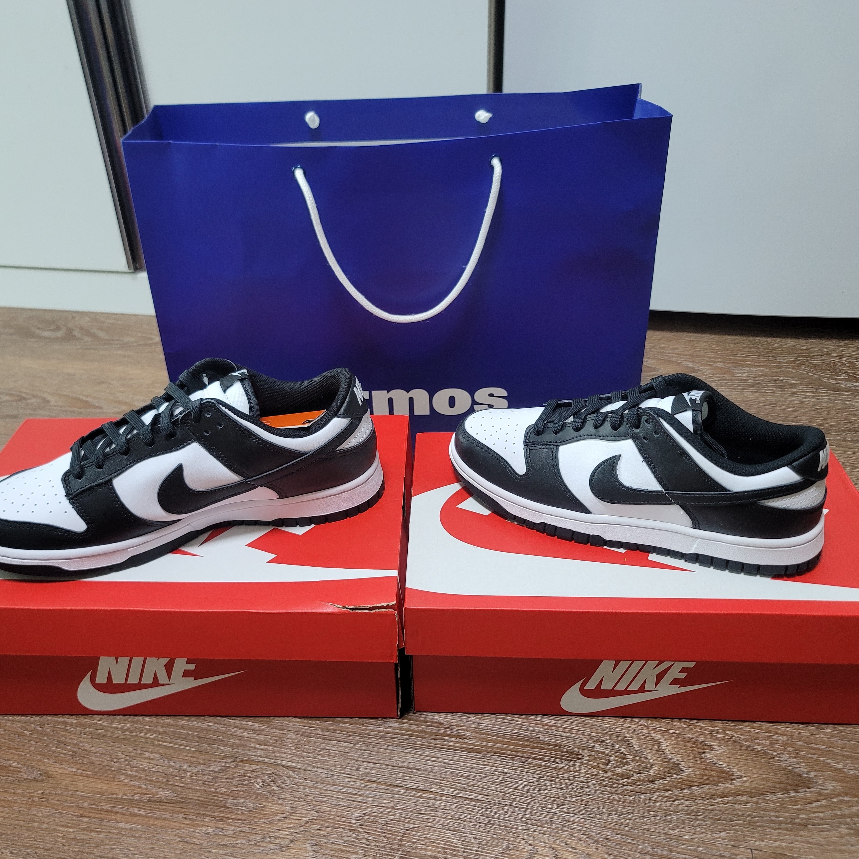Nike Dunk Low Retro Black, (W) Nike Dunk Low Black 착용 스타일