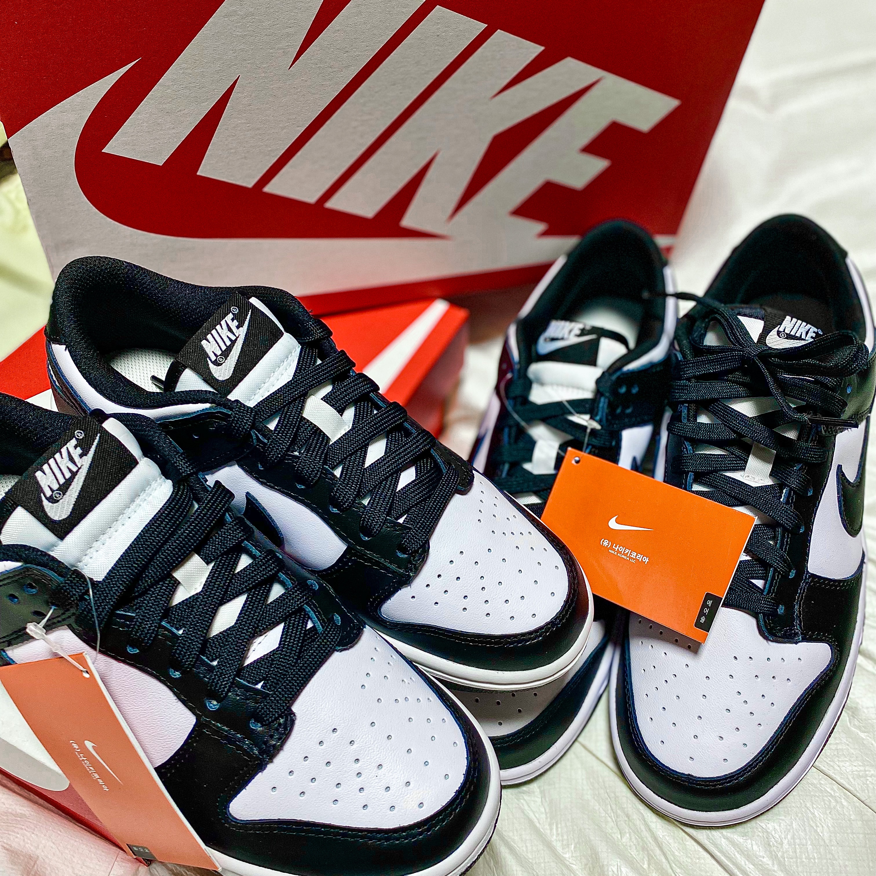 Nike Dunk Low Retro Black 착용 스타일