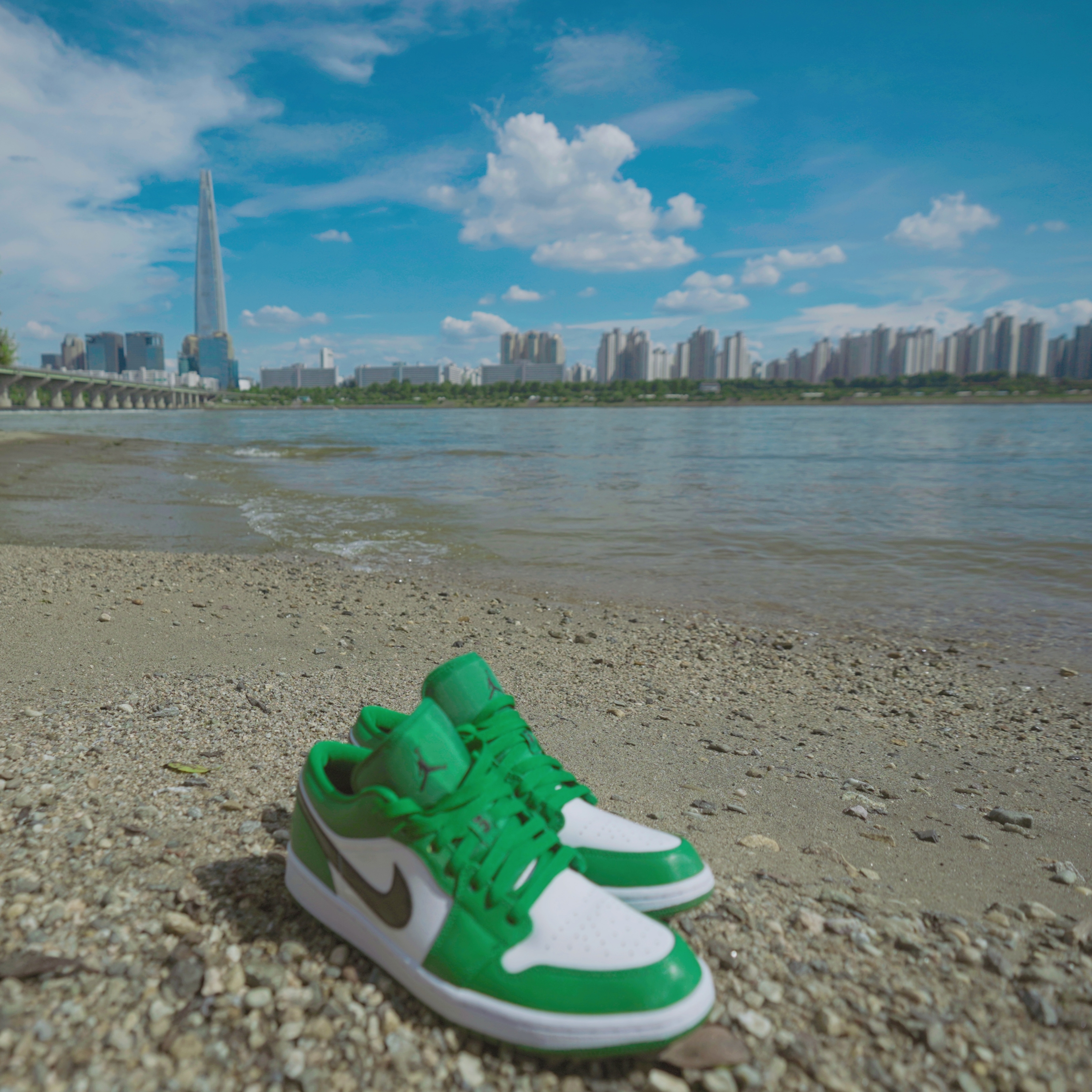 Jordan 1 Low Pine Green 착용 스타일