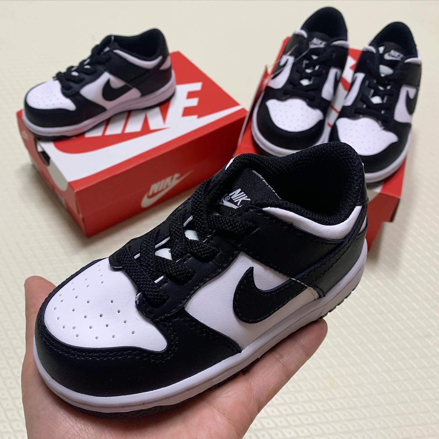 (TD) Nike Dunk Low Black 착용 스타일