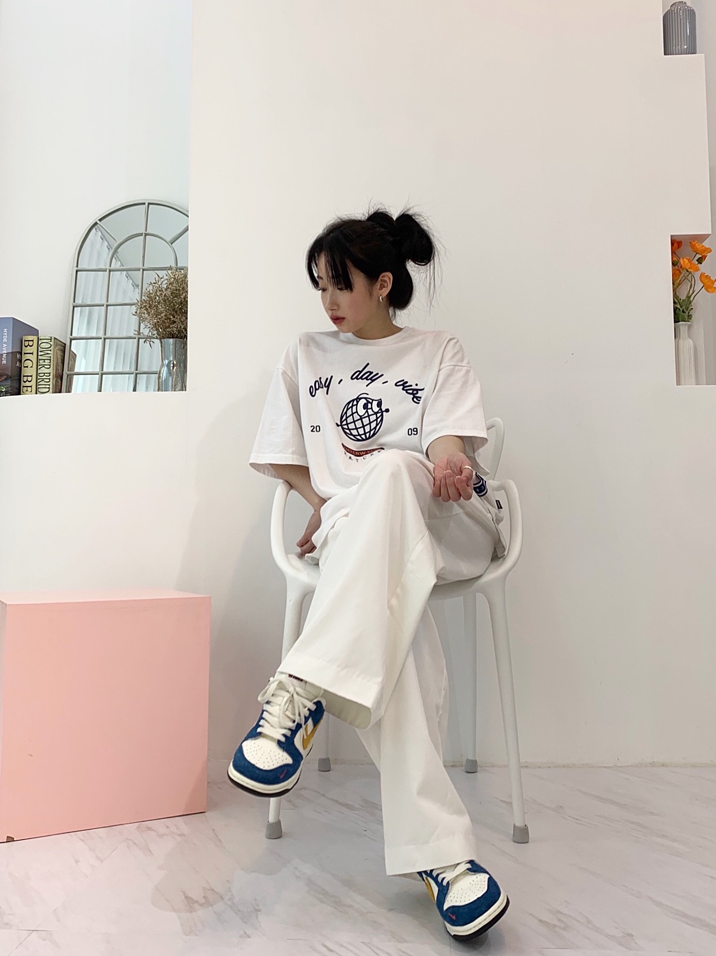 Nike x Kasina Dunk Low 80's Bus 착용 스타일 - 3