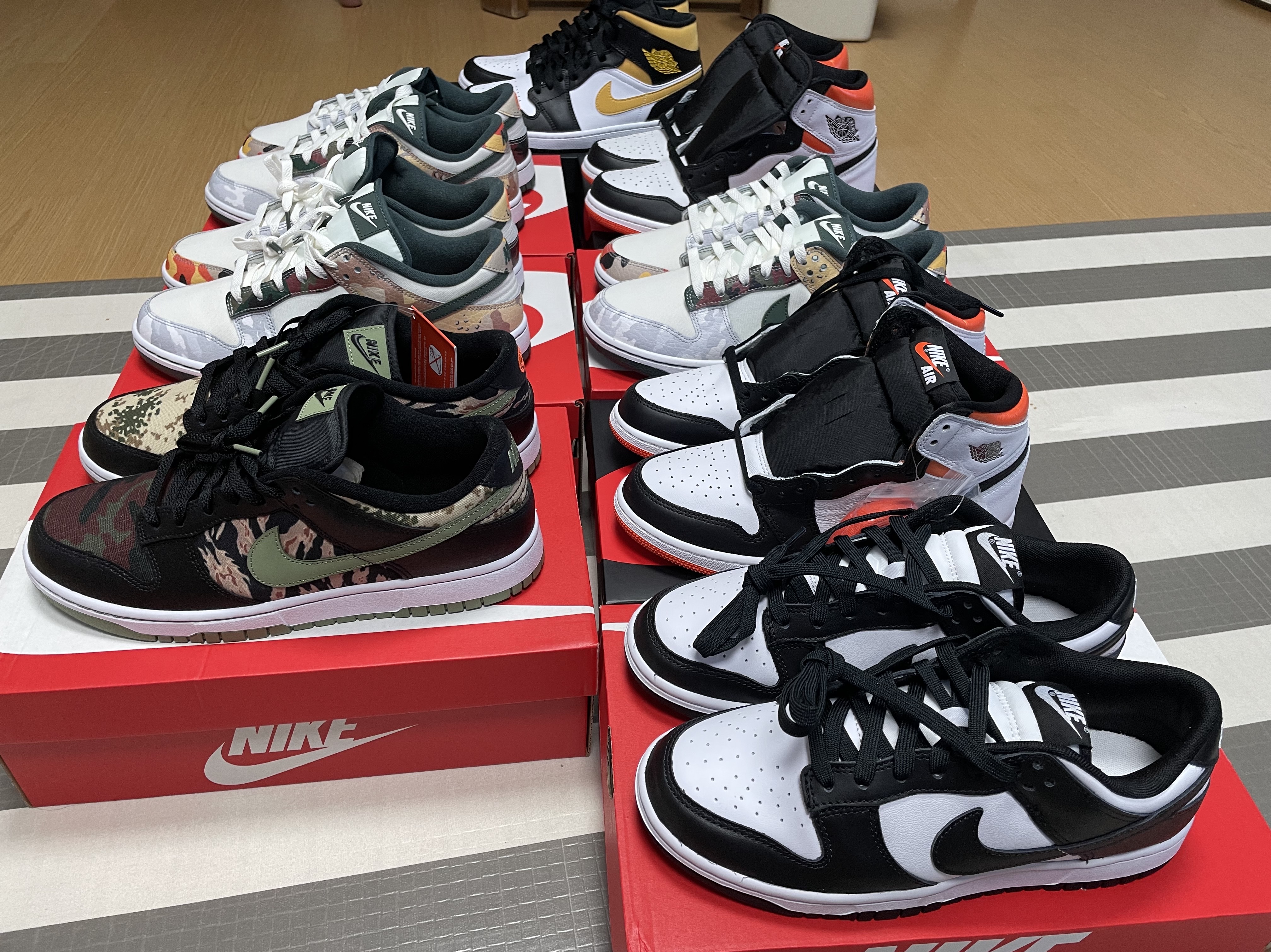 Nike Dunk Low Retro Black 착용 스타일
