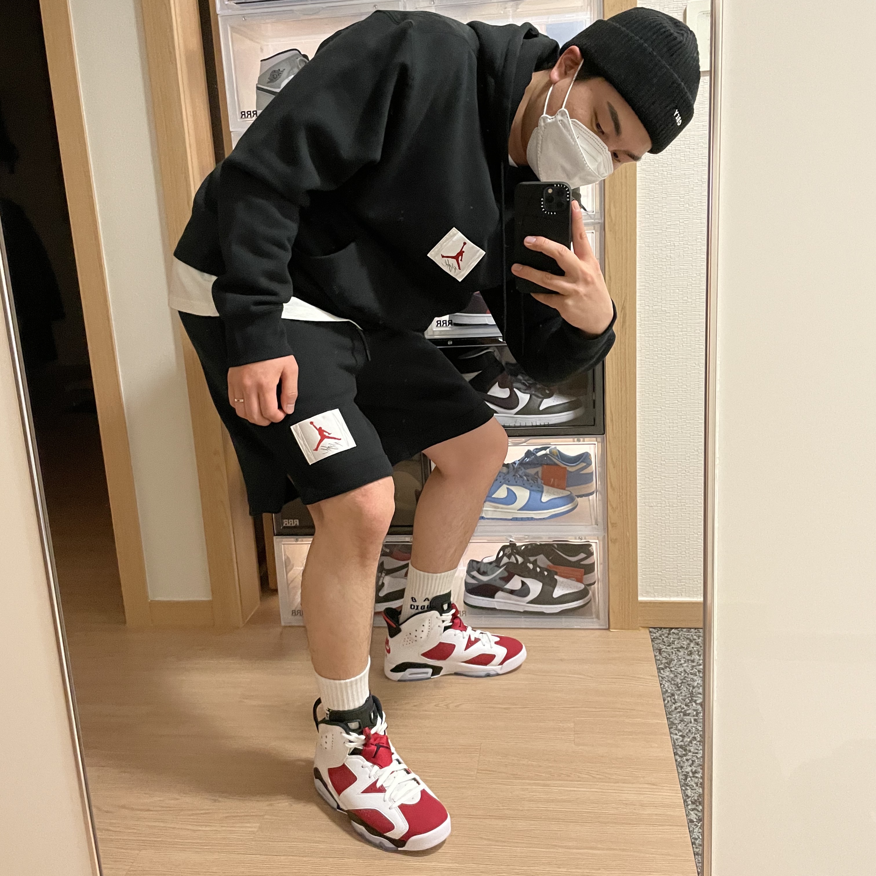 Jordan 6 Retro Carmine 2021 착용 스타일