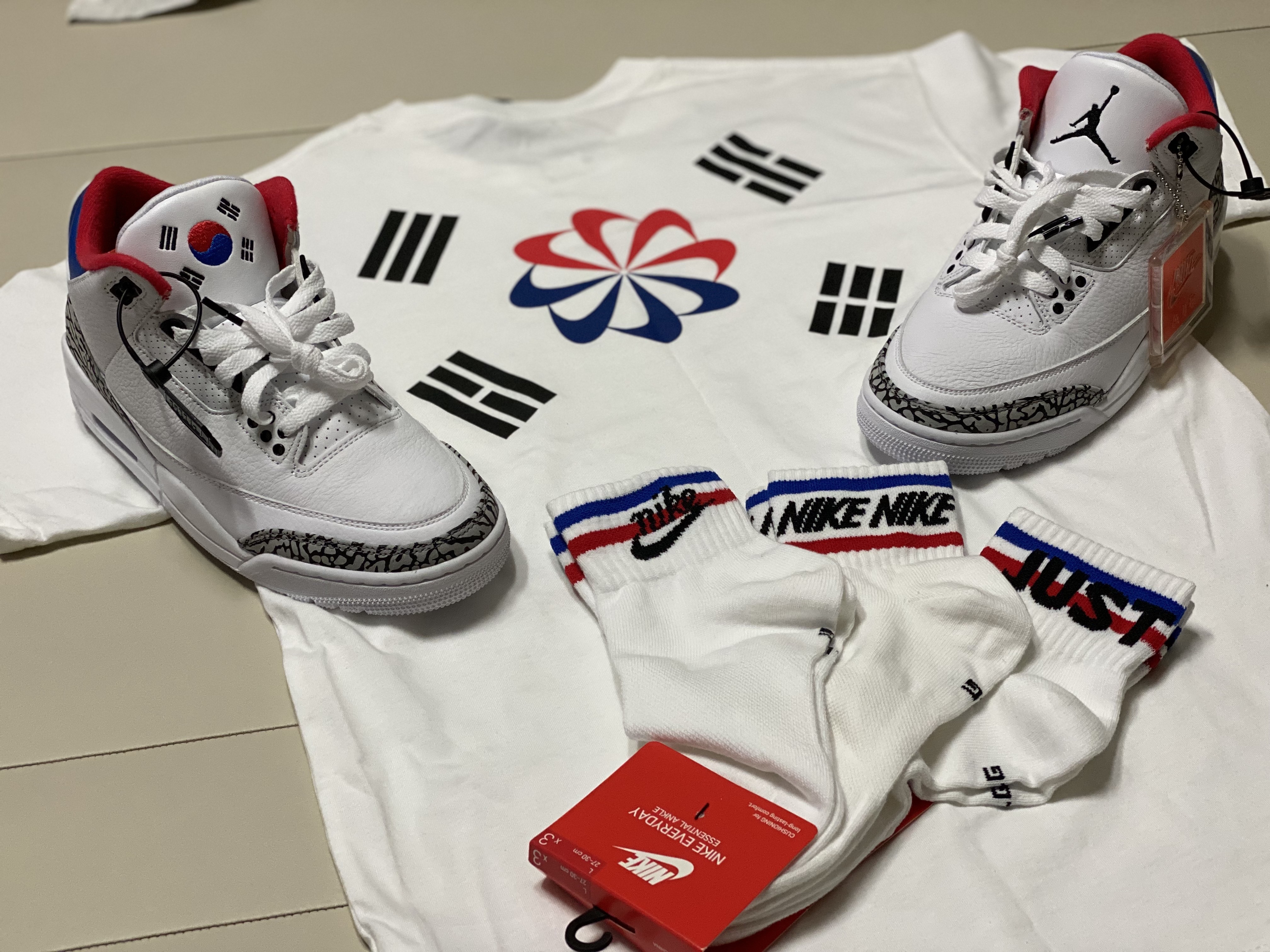 (W) Jordan 3 Retro Seoul 착용 스타일