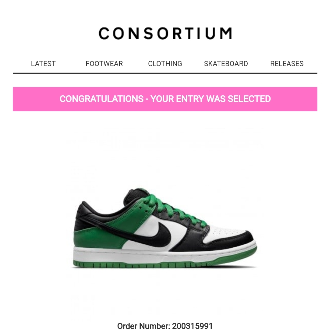 Nike SB Dunk Low Pro Black and Classic Green 착용 스타일 - 5