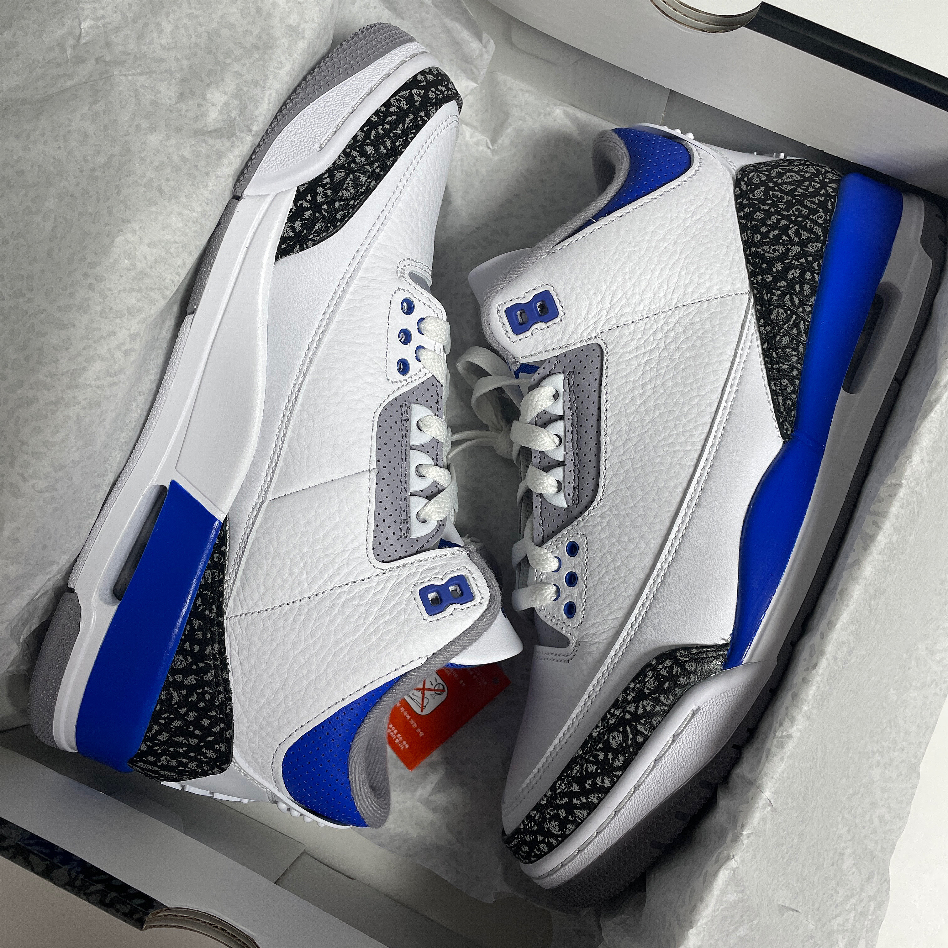 Jordan 3 Retro Racer Blue 착용 스타일