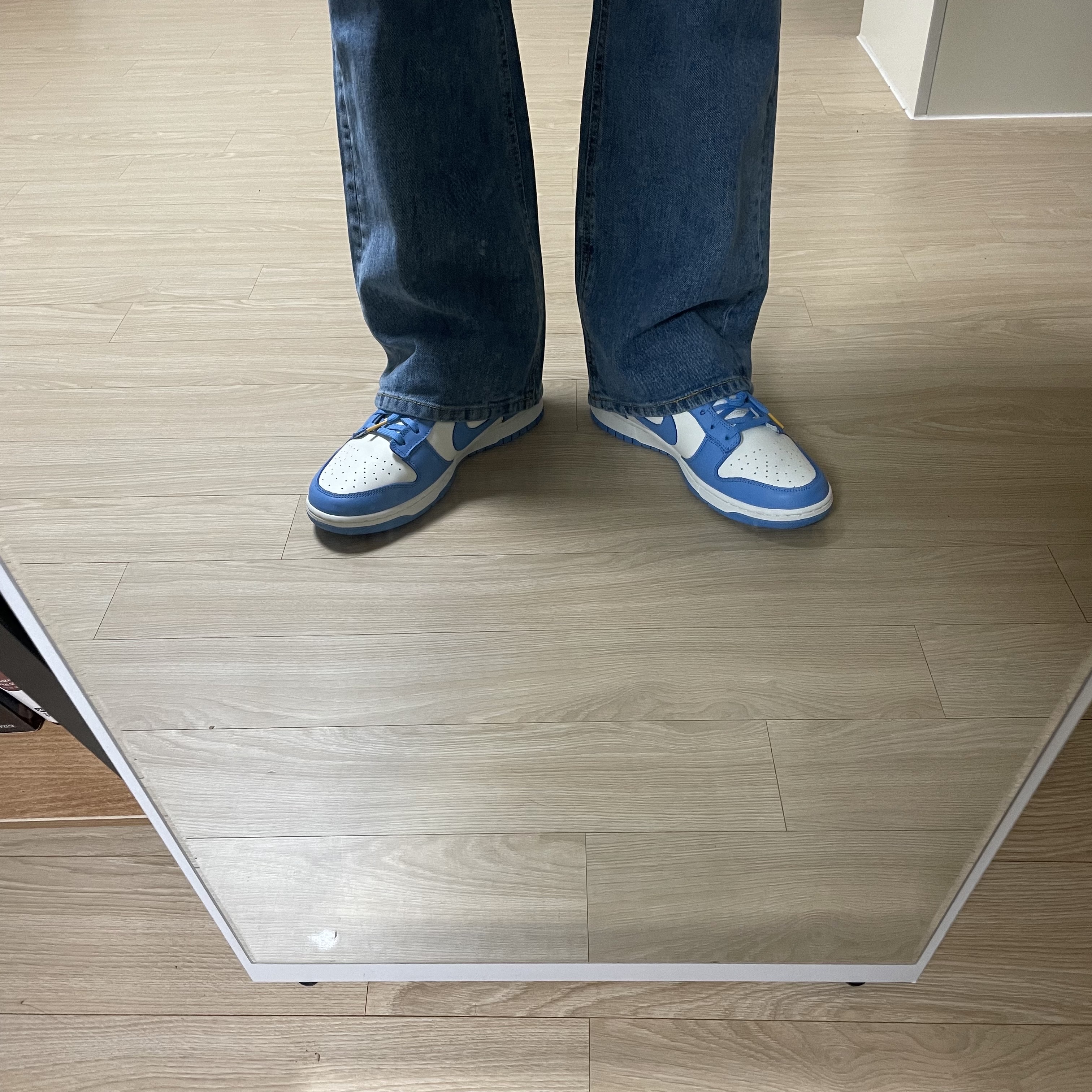 (W) Nike Dunk Low Coast 착용 스타일 - 4