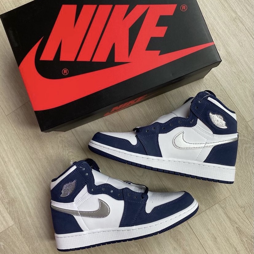 (GS) Jordan 1 Retro High OG CO.JP Midnight Navy 착용 스타일