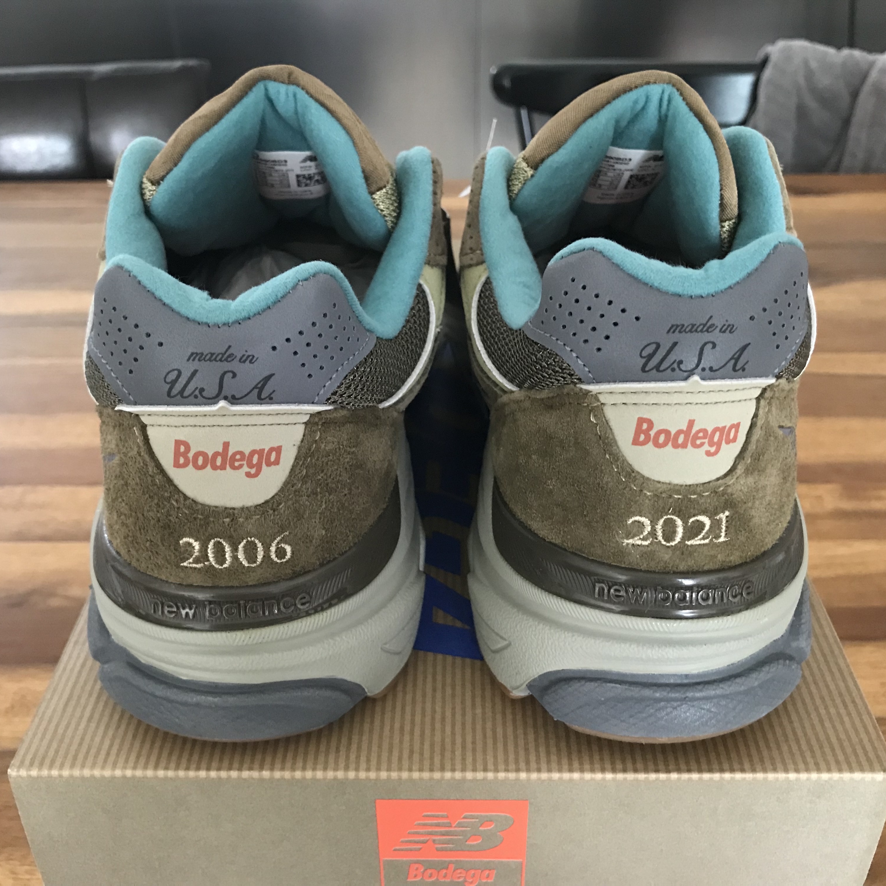 New Balance x Bodega 990v3 Anniversary 착용 스타일 - 2