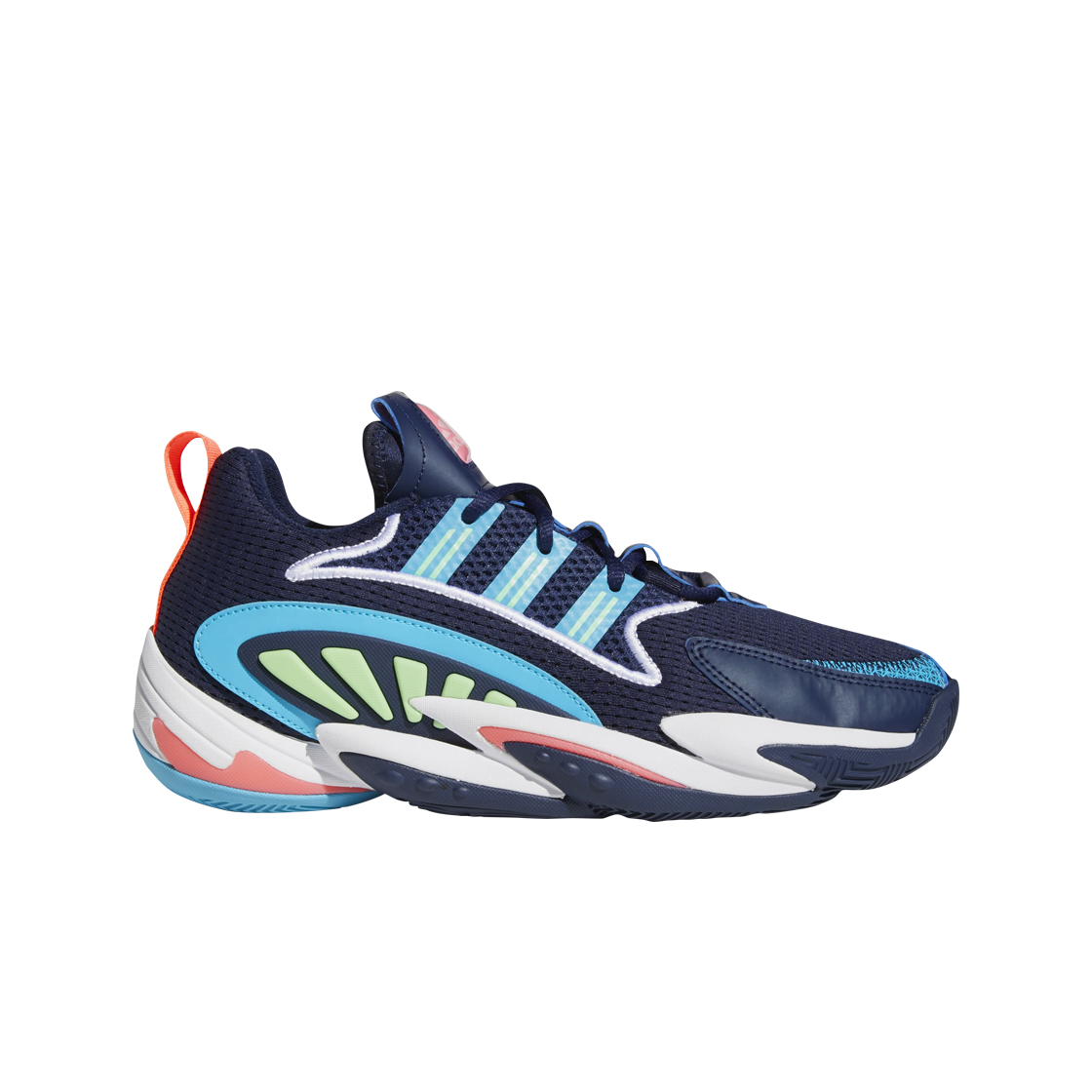 FY2207 Adidas Crazy BYW 2.0 Collegiate Navy Signal Cyan