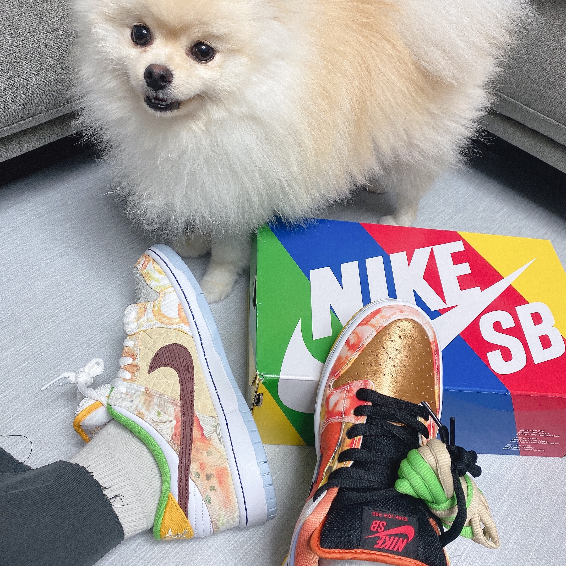 Nike SB Dunk Low Pro Street Hawker 착용 스타일 - 2