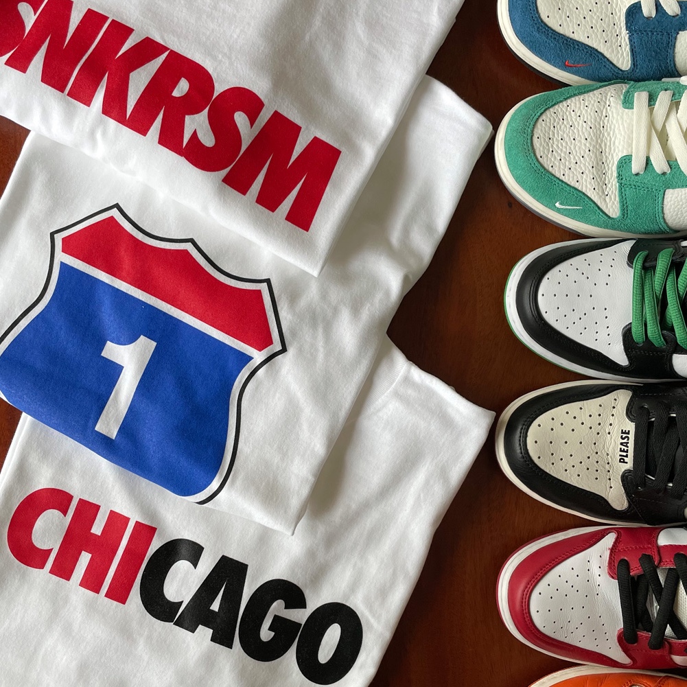 Nike x Kasina Dunk Low 80's Bus, Nike x Kasina Dunk Low Road Sign - Kasina Exclusive 착용 스타일 - 2