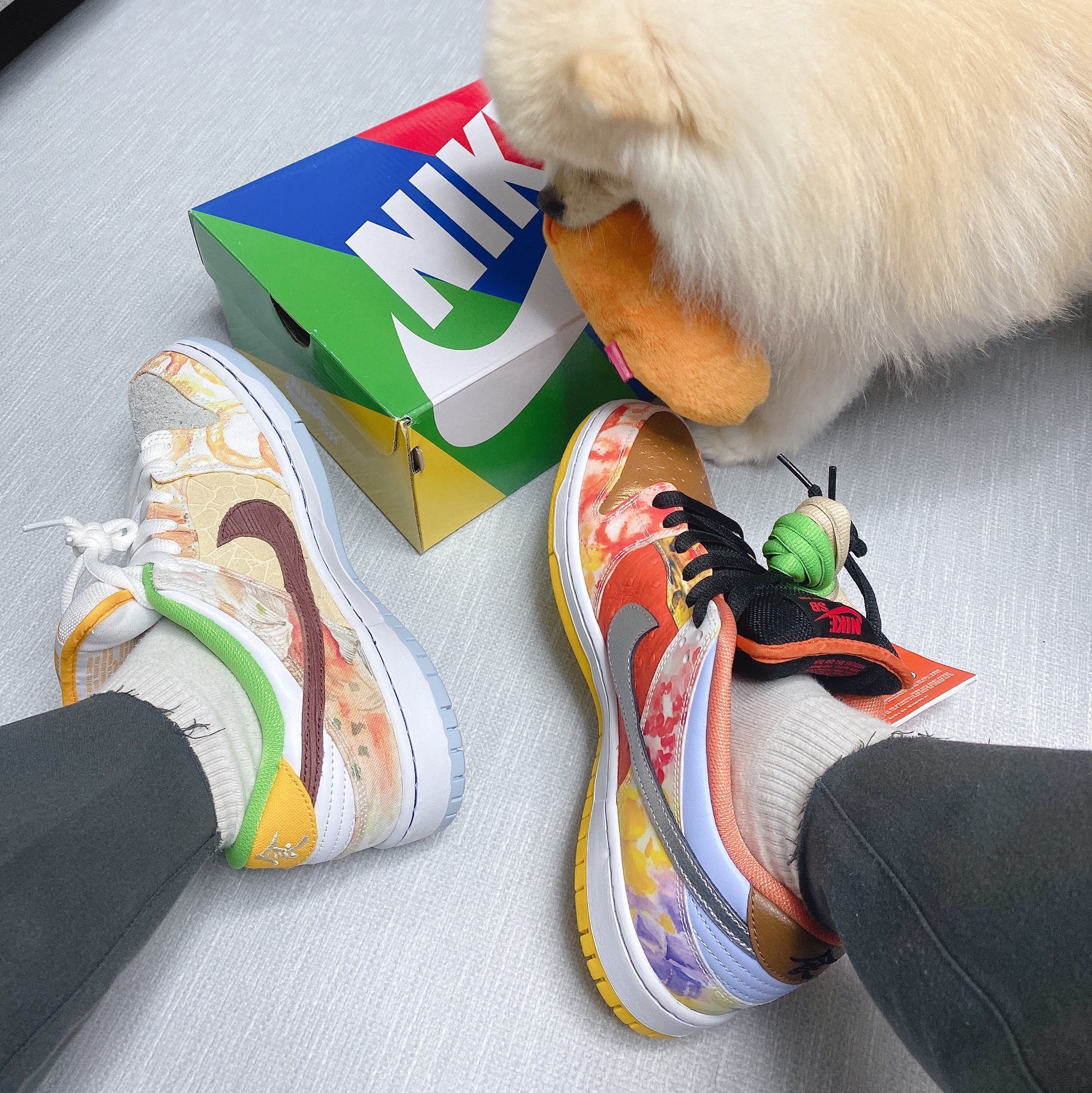 Nike SB Dunk Low Pro Street Hawker 착용 스타일 - 3