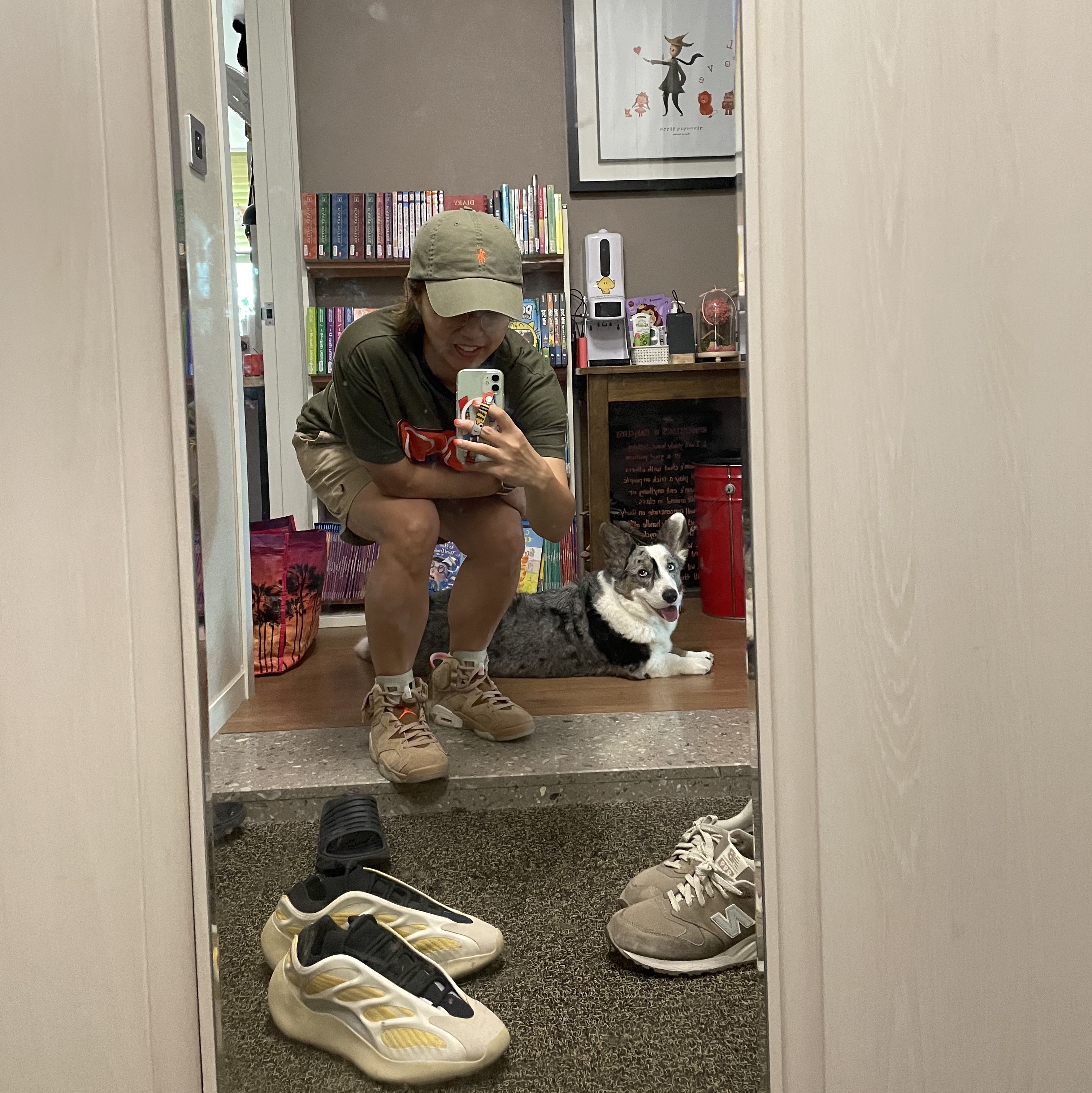 Jordan 6 x Travis Scott Retro SP British Khaki 착용 스타일 - 2