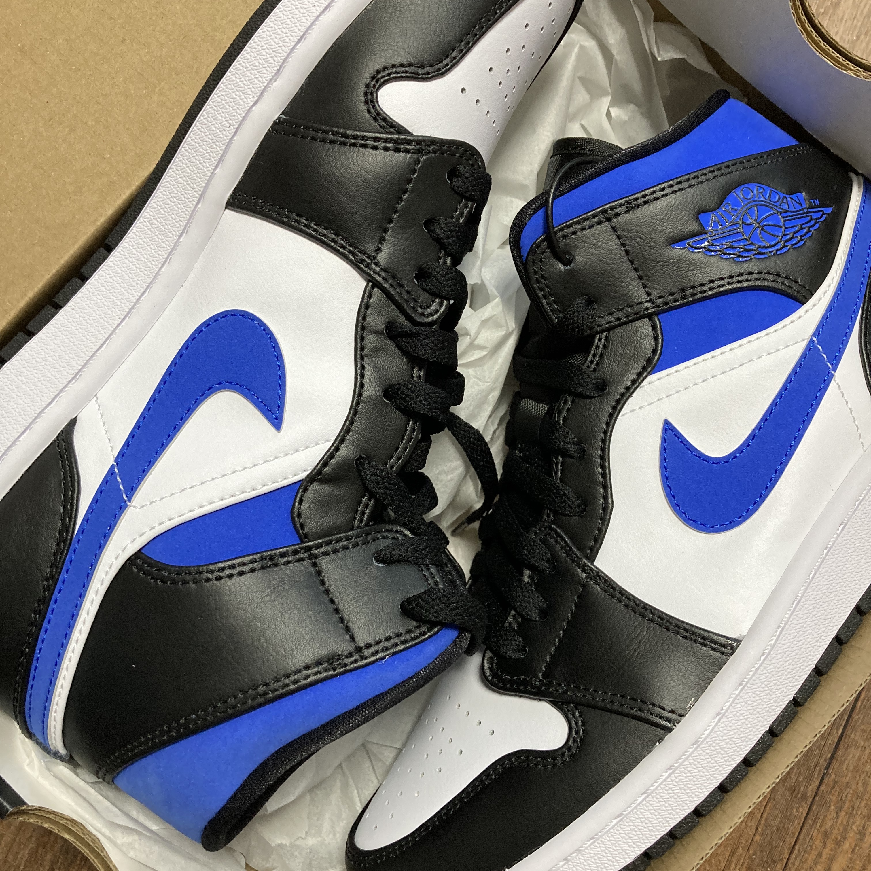 Jordan 1 Mid Racer Blue 착용 스타일