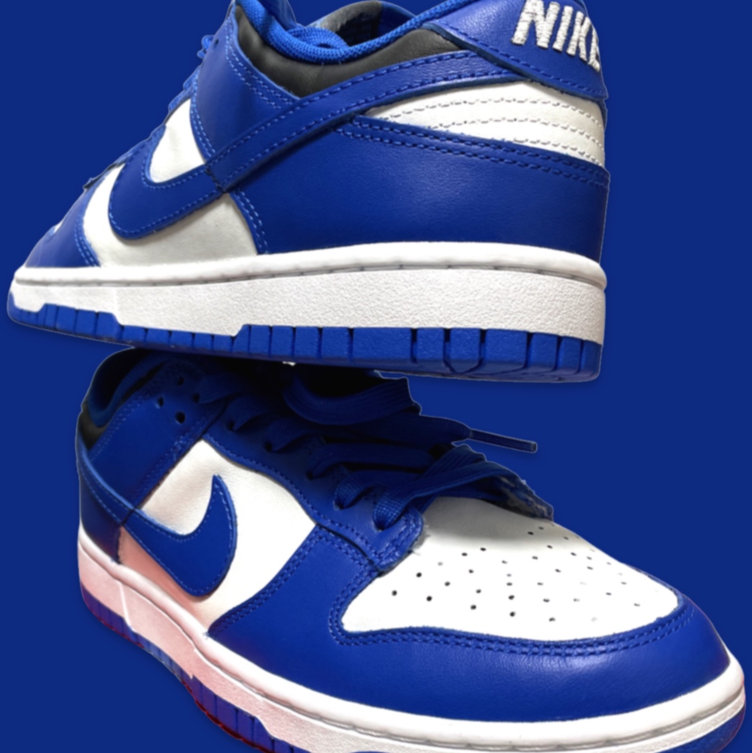 Nike Dunk Low Retro Hyper Cobalt 착용 스타일