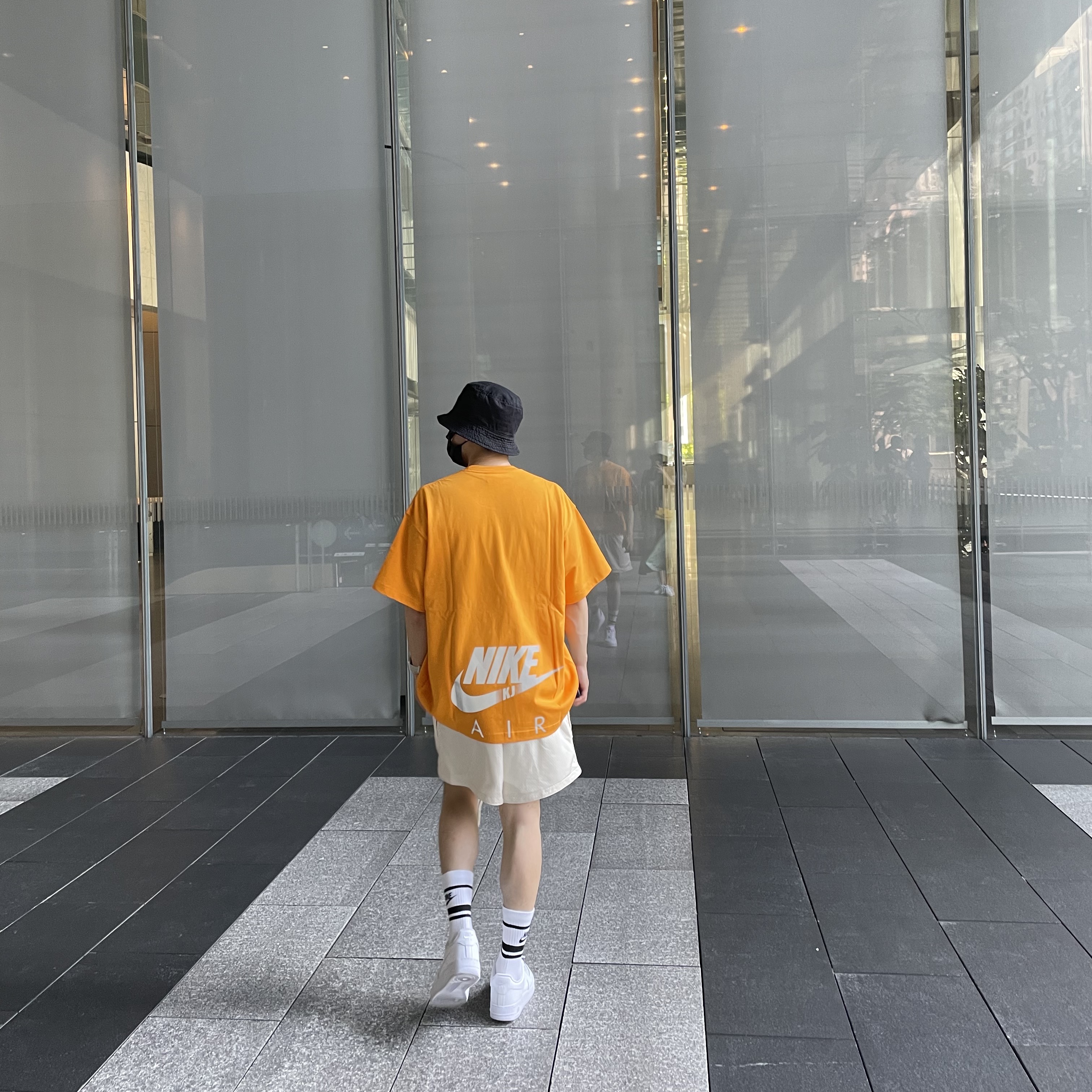 Nike Air Force 1 '07 Low White, Nike x Fear of God Basketball Shorts String 착용 스타일 - 5