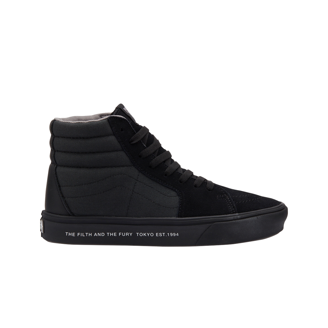 반스 x 네이버후드 컴피쿠시 스케이트 하이 블랙(Vans x Neighborhood ComfyCush Sk8-Hi Black)