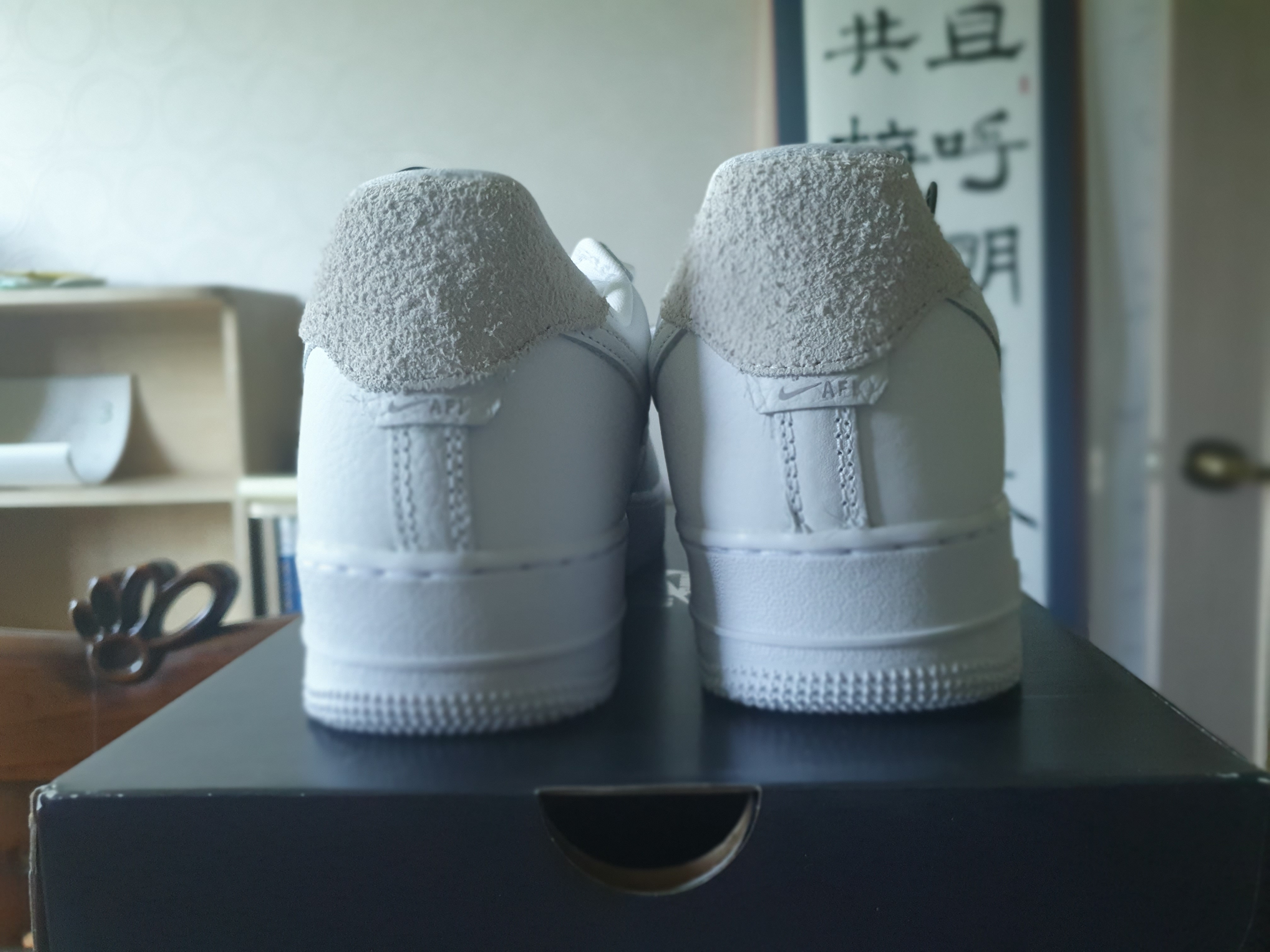 Nike Air Force 1 '07 Craft Vast Grey 착용 스타일 - 5