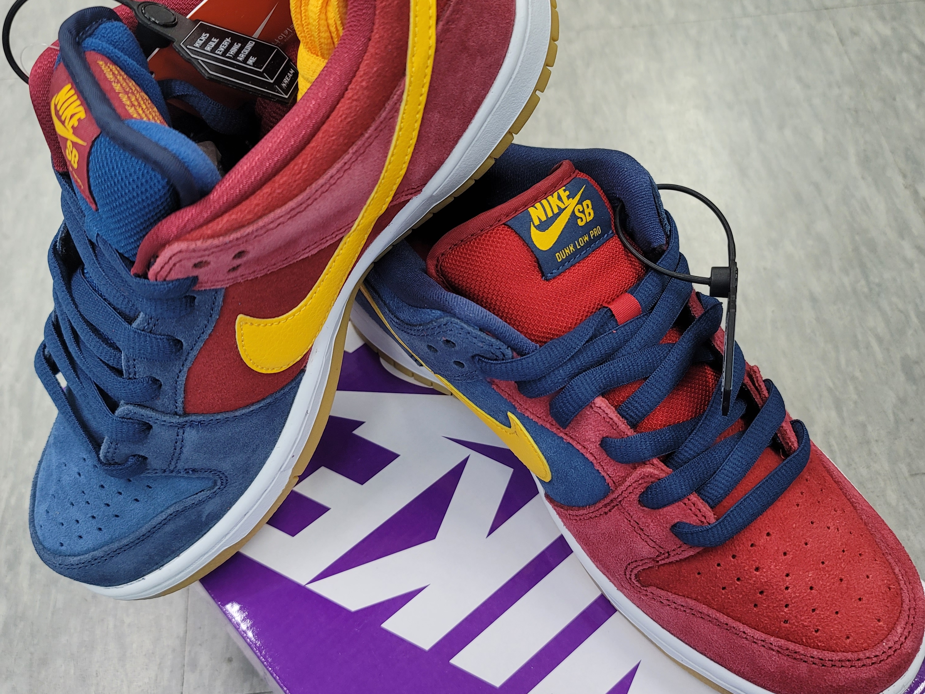 Nike SB Dunk Low Pro Premium Barcelona 착용 스타일 - 2