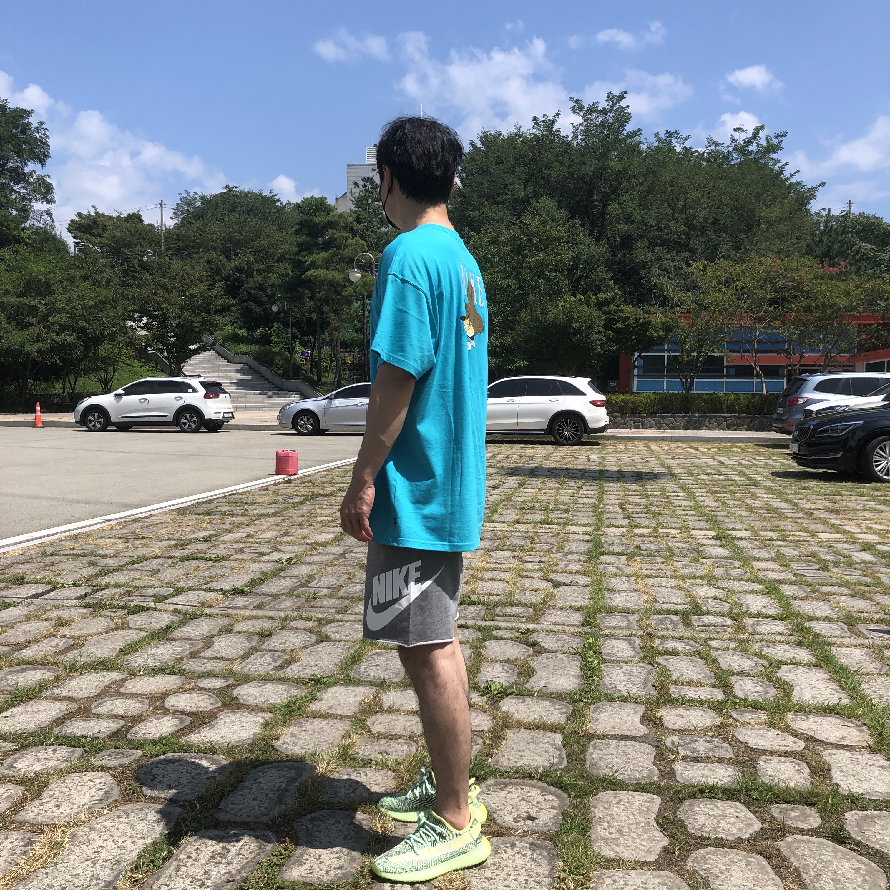 Adidas Yeezy Boost 350 V2 Yeezreel - Reflective 착용 스타일 - 2
