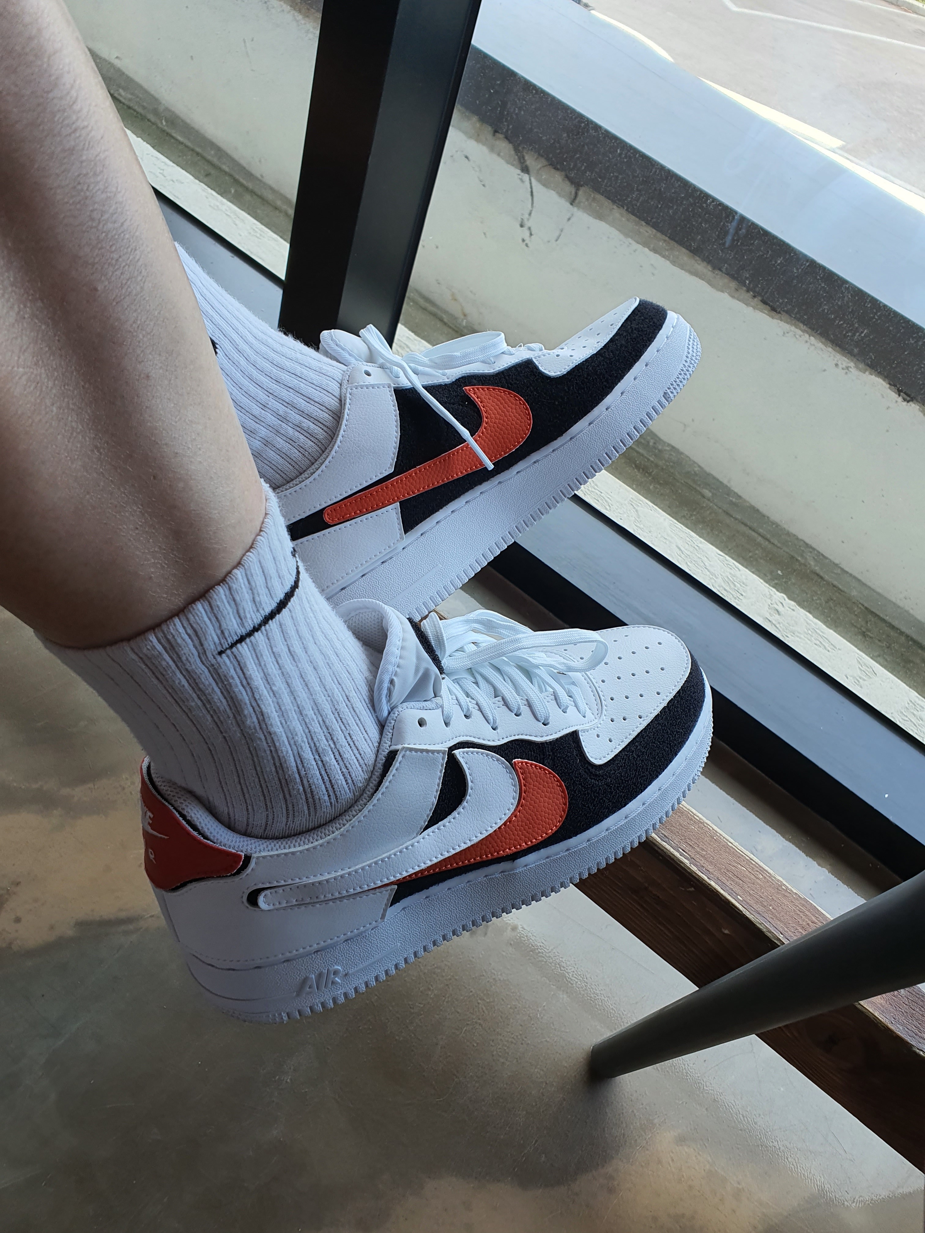 Nike Air Force 1/1 Cosmic Clay 착용 스타일 - 2