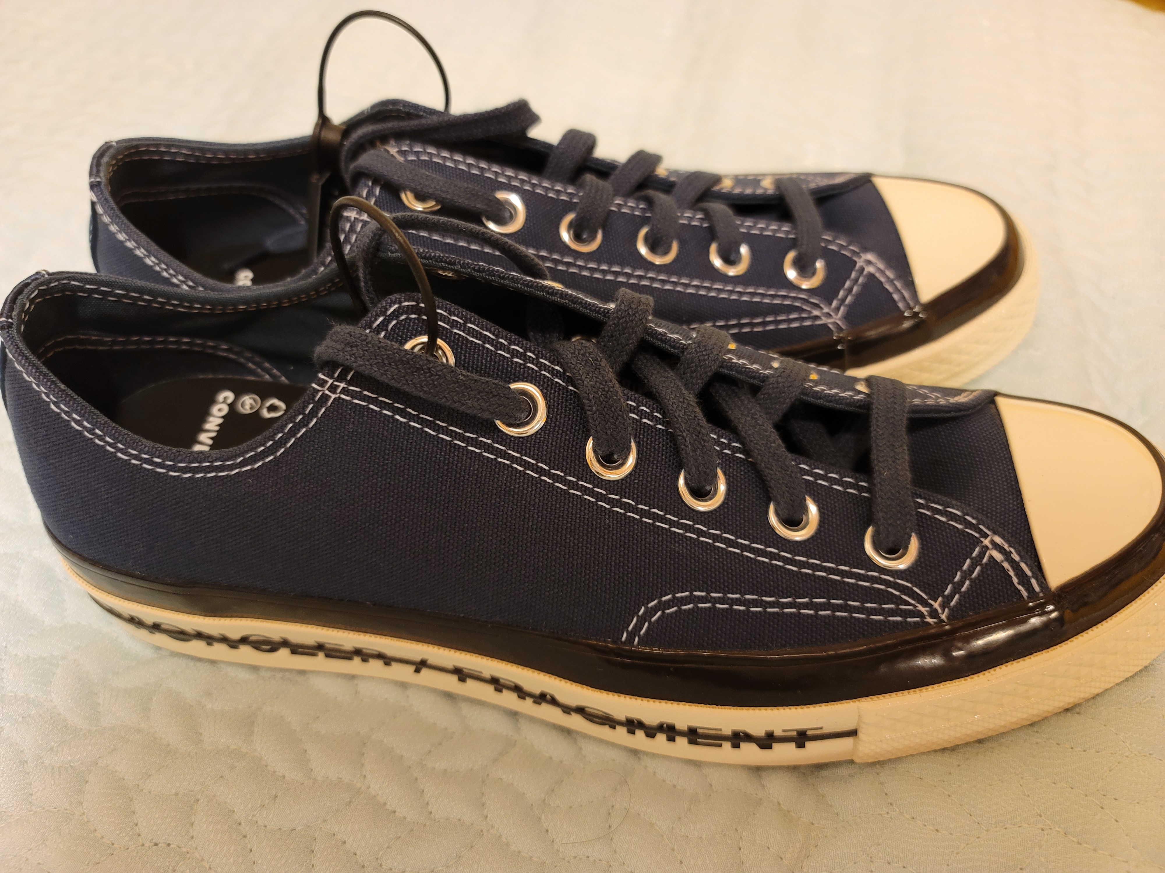 Converse x Moncler x Fragment Chuck 70 Ox Fraylor III Insignia Blue 착용 스타일 - 1