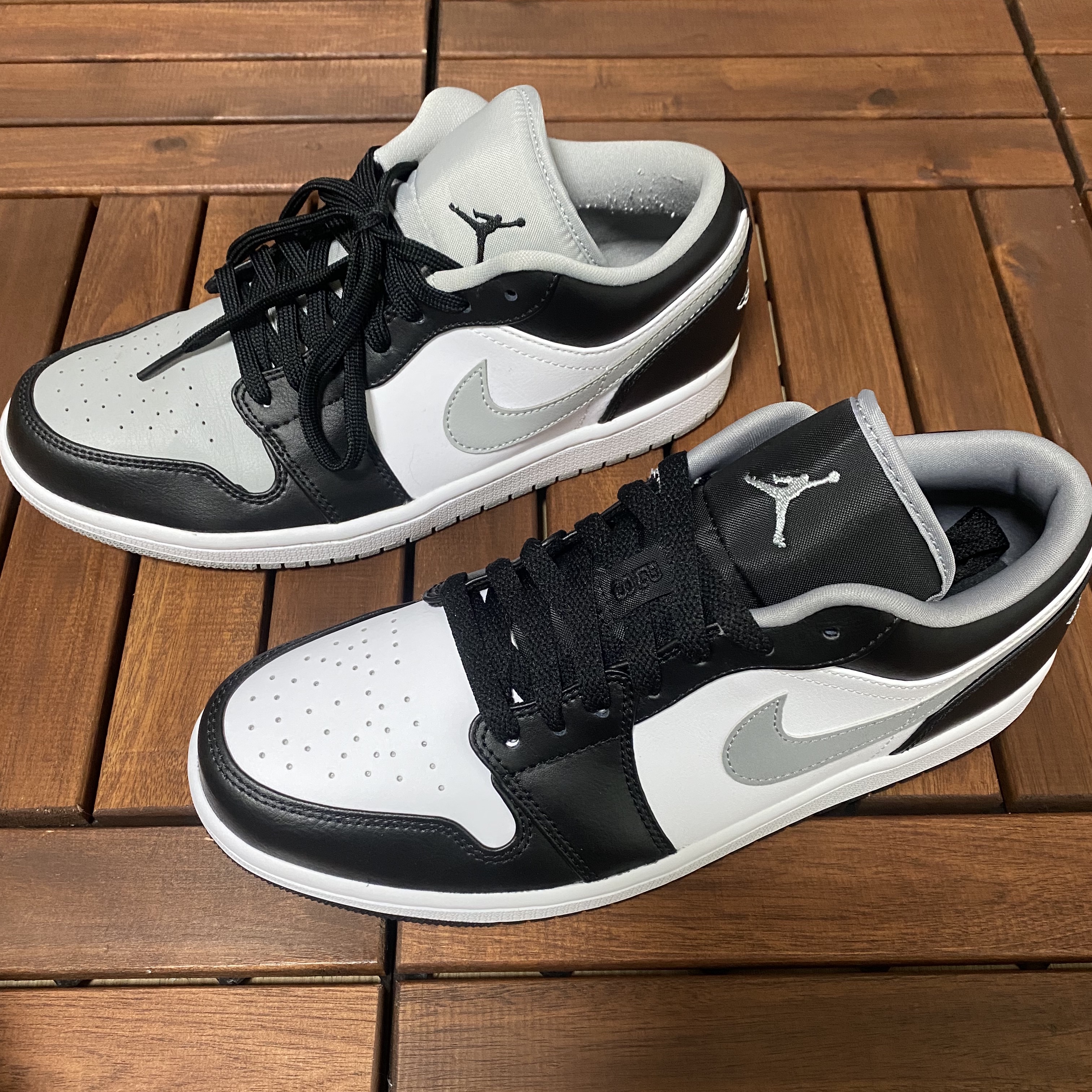 Jordan 1 Low Black Particle Grey, Jordan 1 Low Black Light Smoke Grey 착용 스타일 - 3