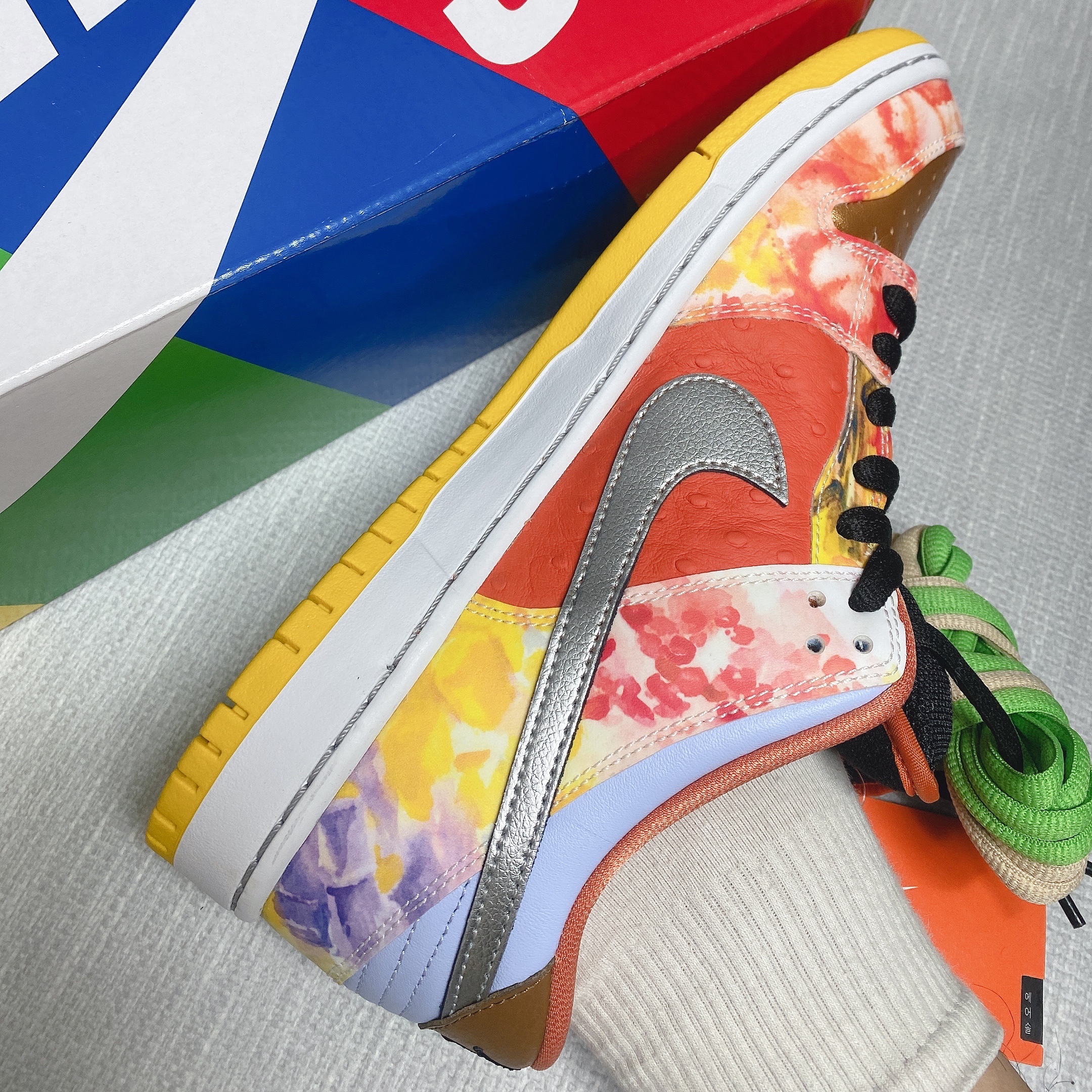 Nike SB Dunk Low Pro Street Hawker 착용 스타일 - 5