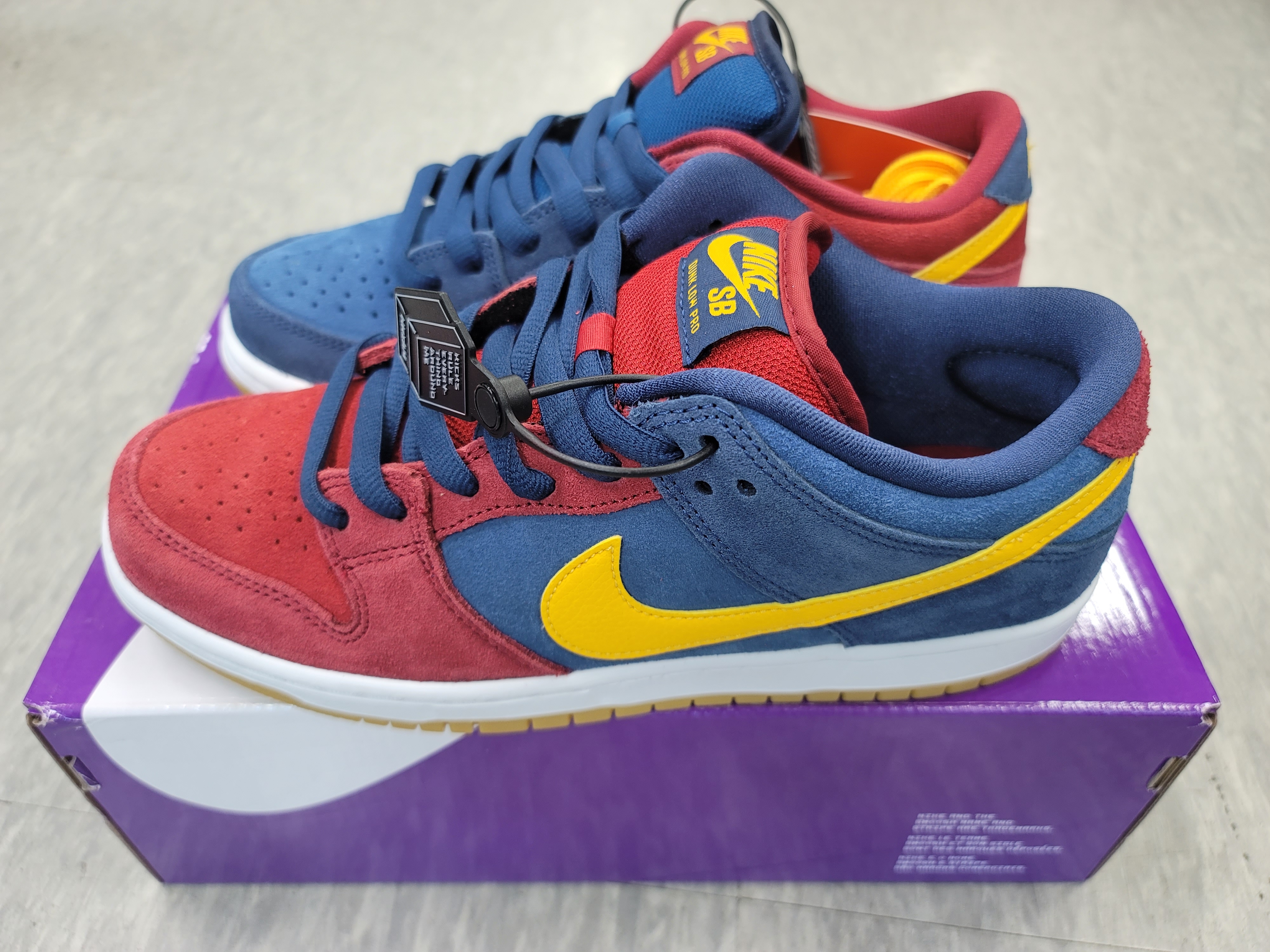 Nike SB Dunk Low Pro Premium Barcelona 착용 스타일 - 1