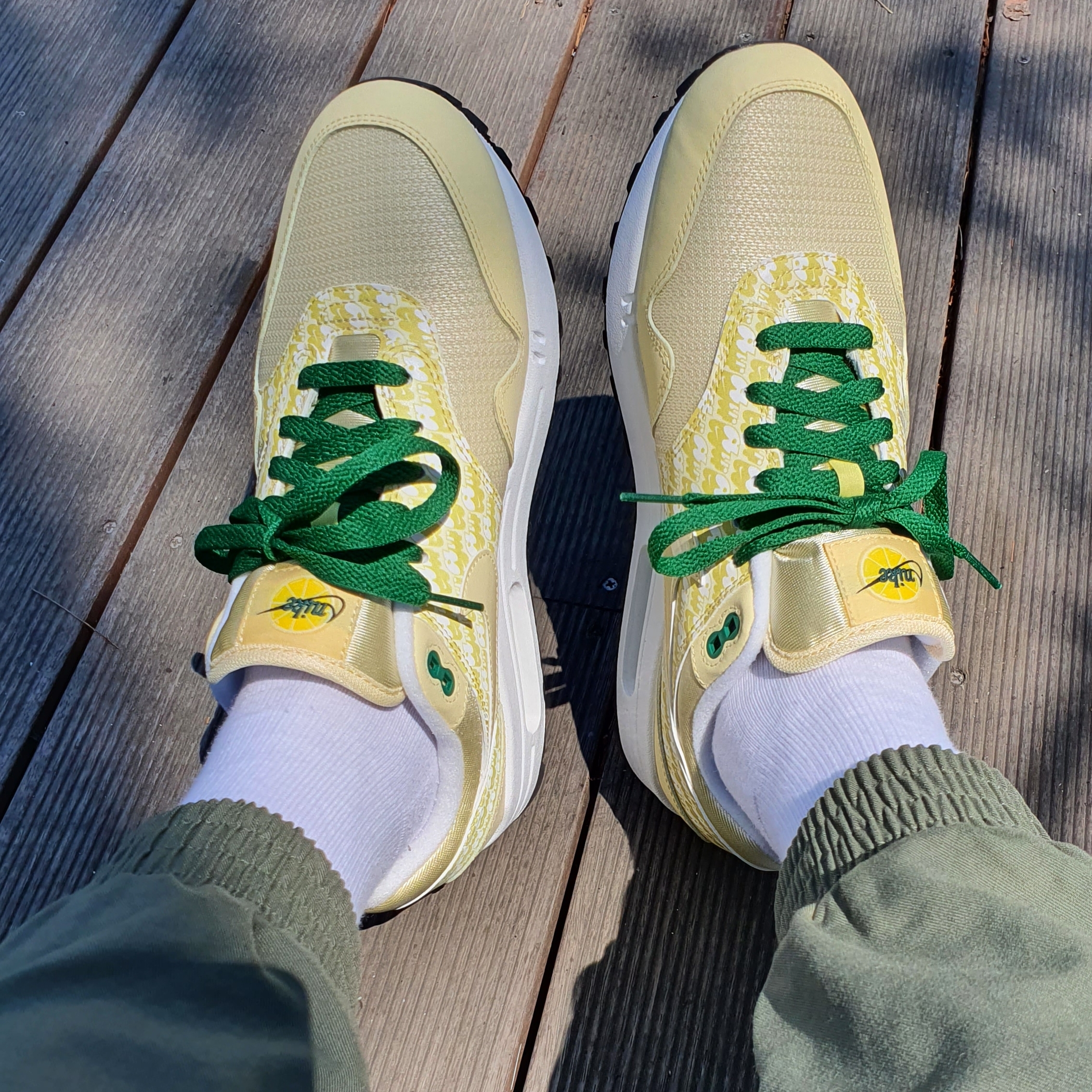 Nike Air Max 1 Lemonade 2020 착용 스타일