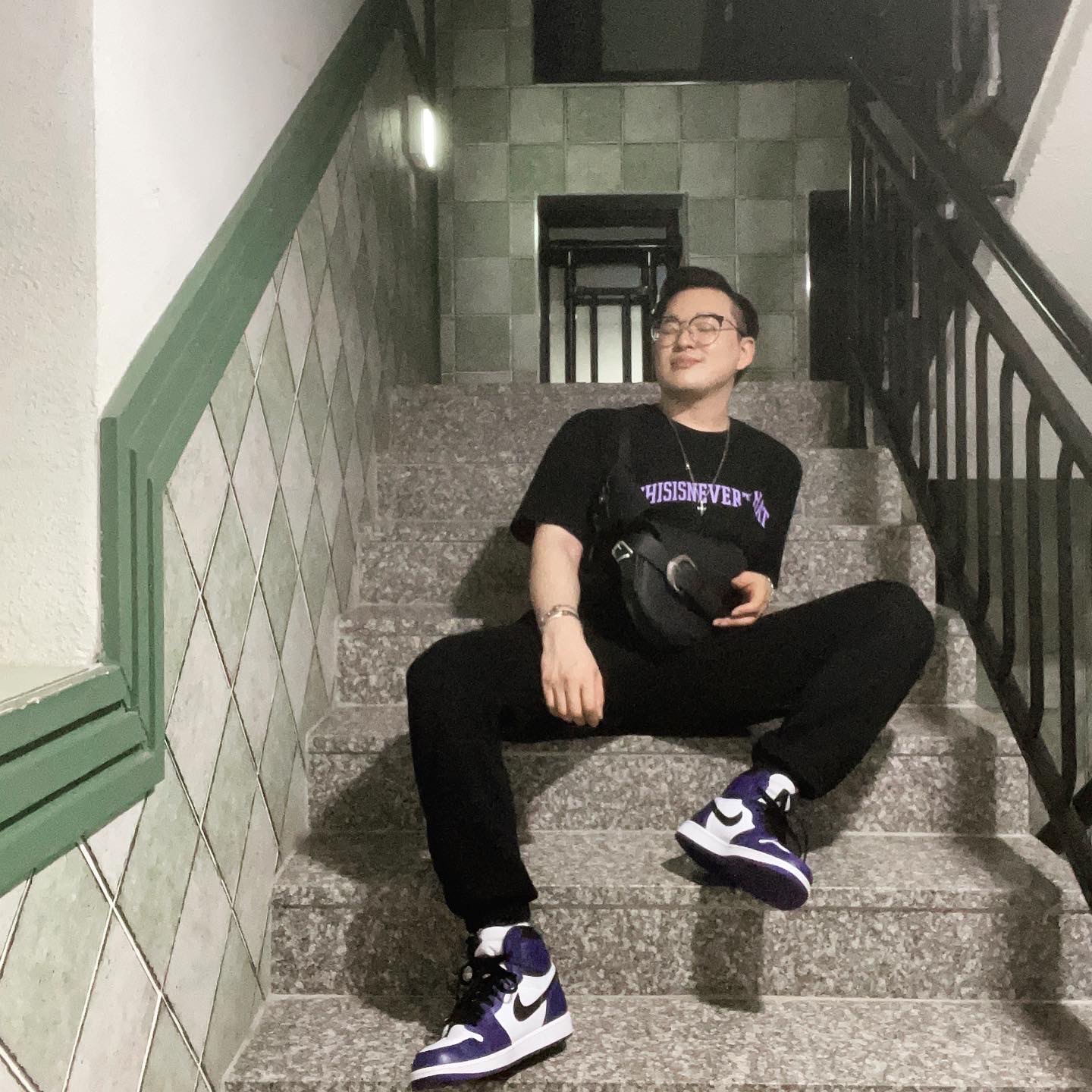 Jordan 1 Retro High OG Court Purple 2020 착용 스타일