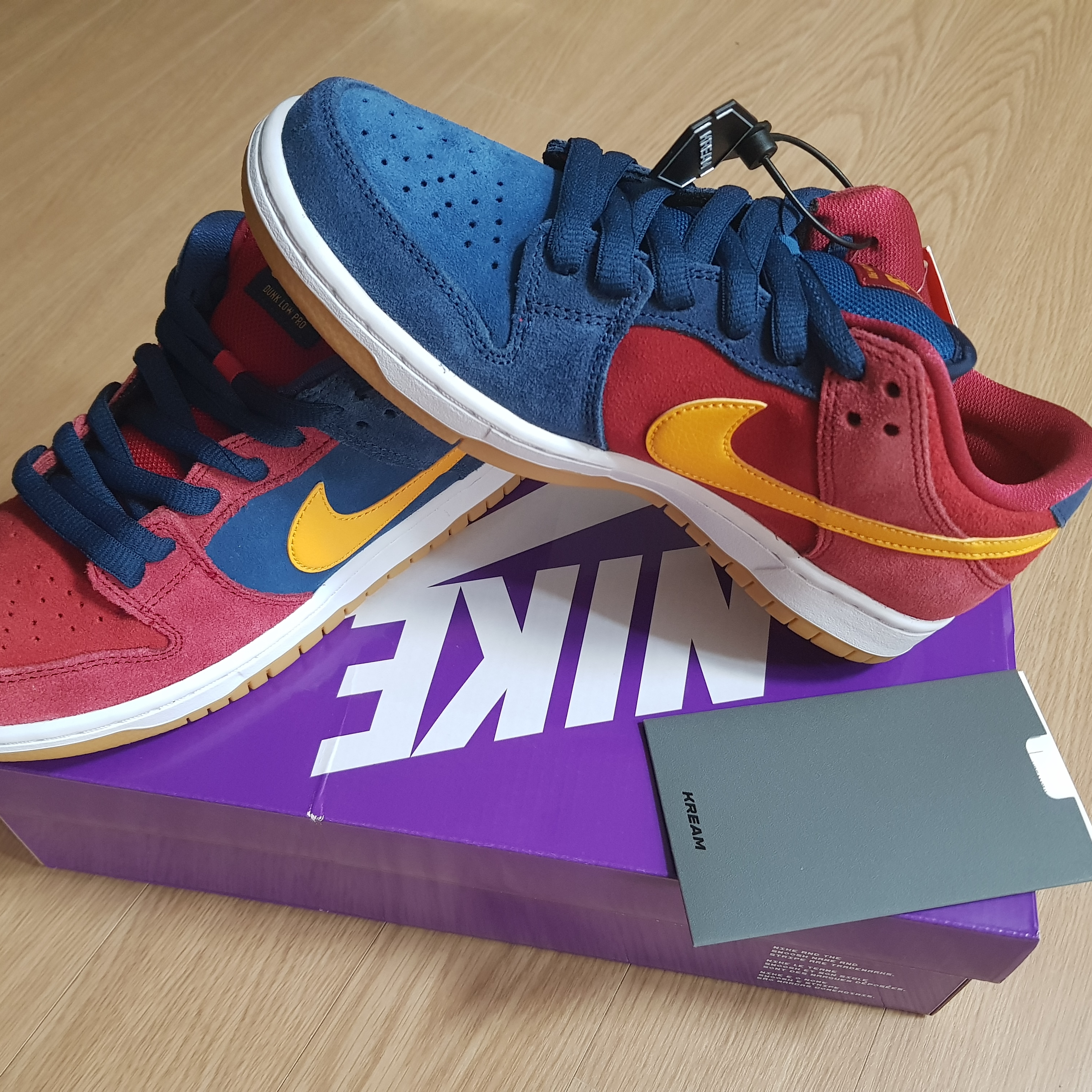 Nike SB Dunk Low Pro Premium Barcelona 착용 스타일 - 3